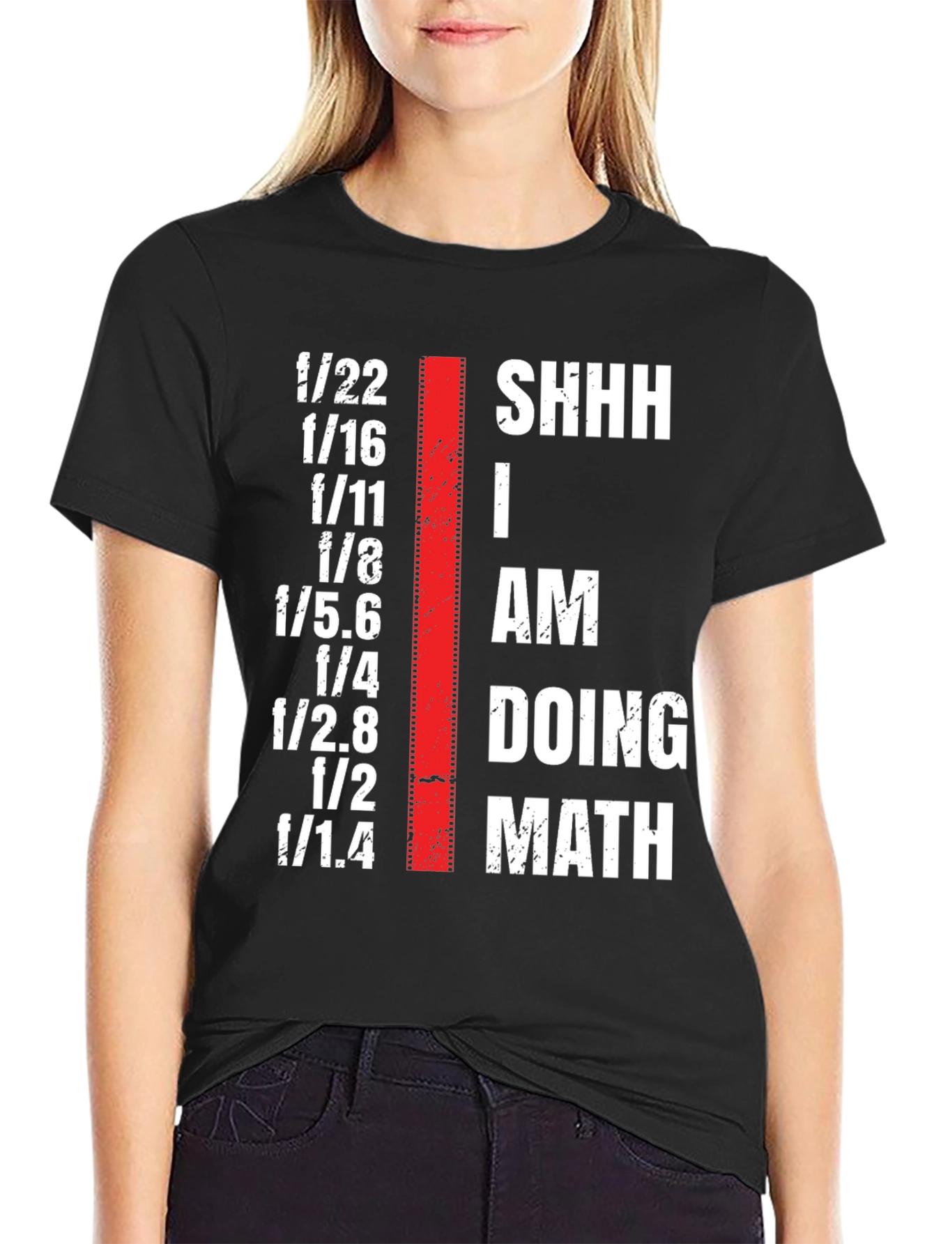 Funny Photographer T-Shirt - I am Doing Math