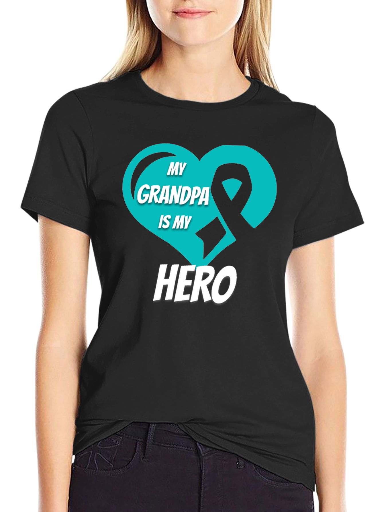 My Grandpa Is My Hero T-Shirt
