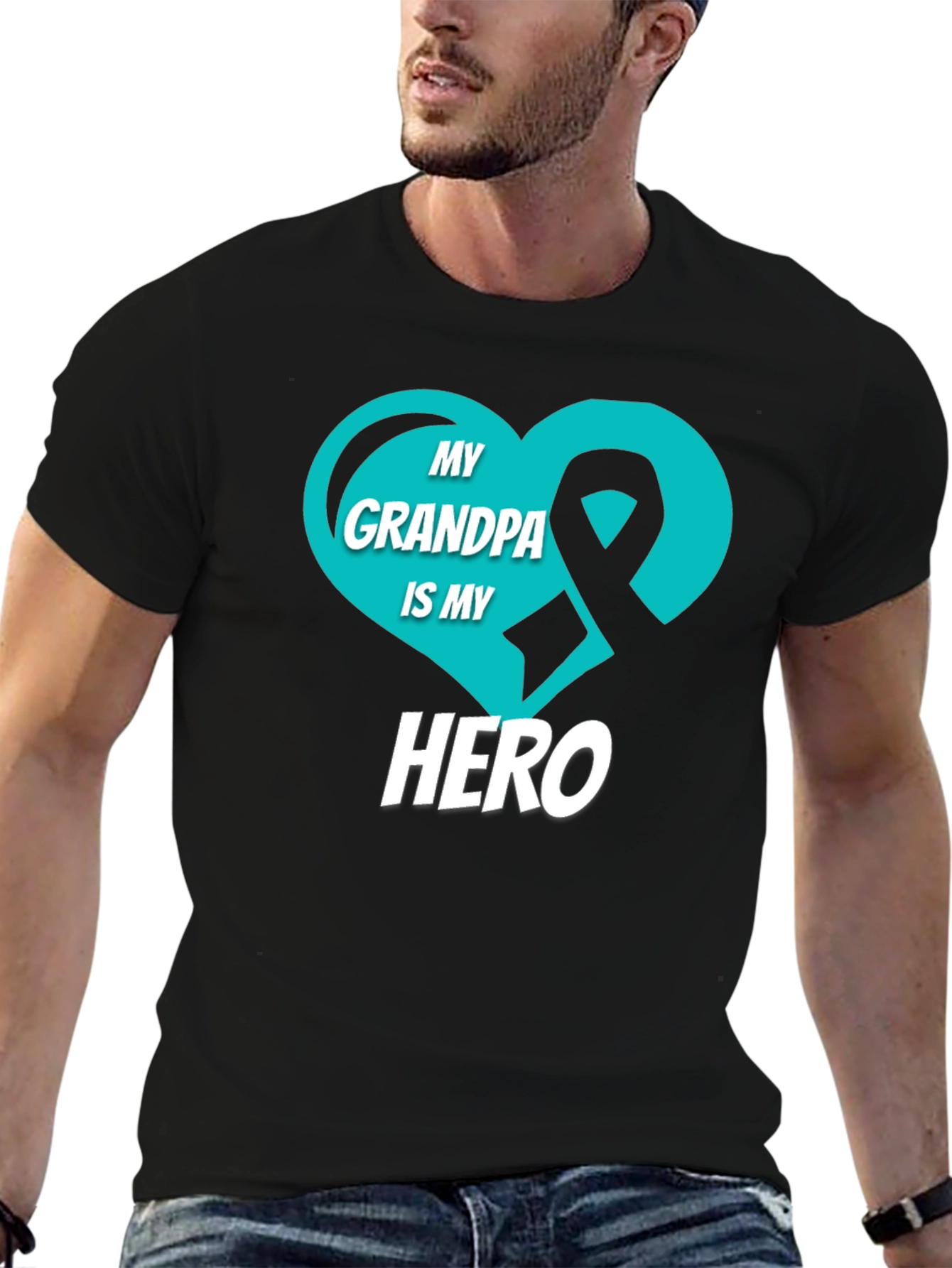 My Grandpa Is My Hero T-Shirt