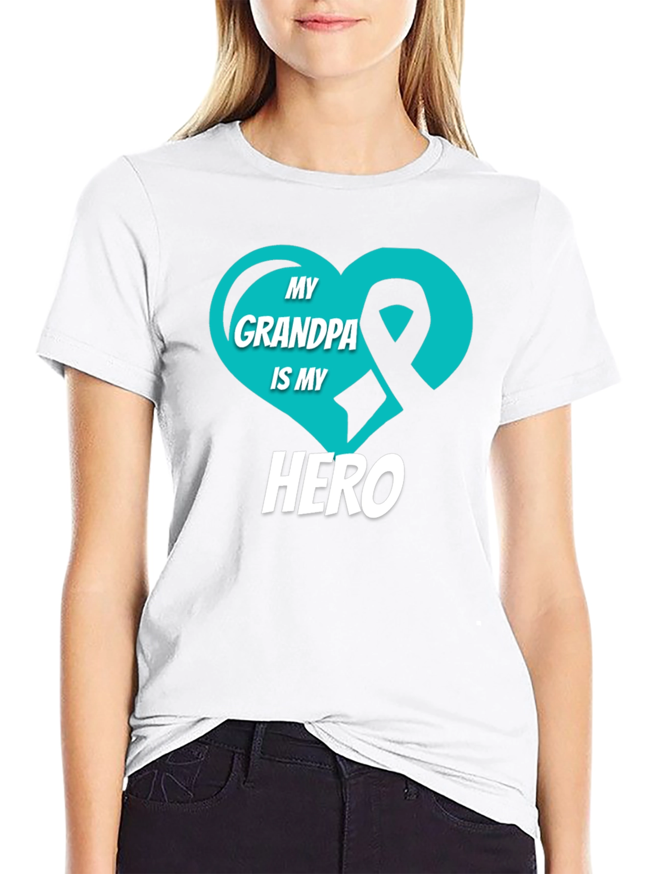My Grandpa Is My Hero T-Shirt