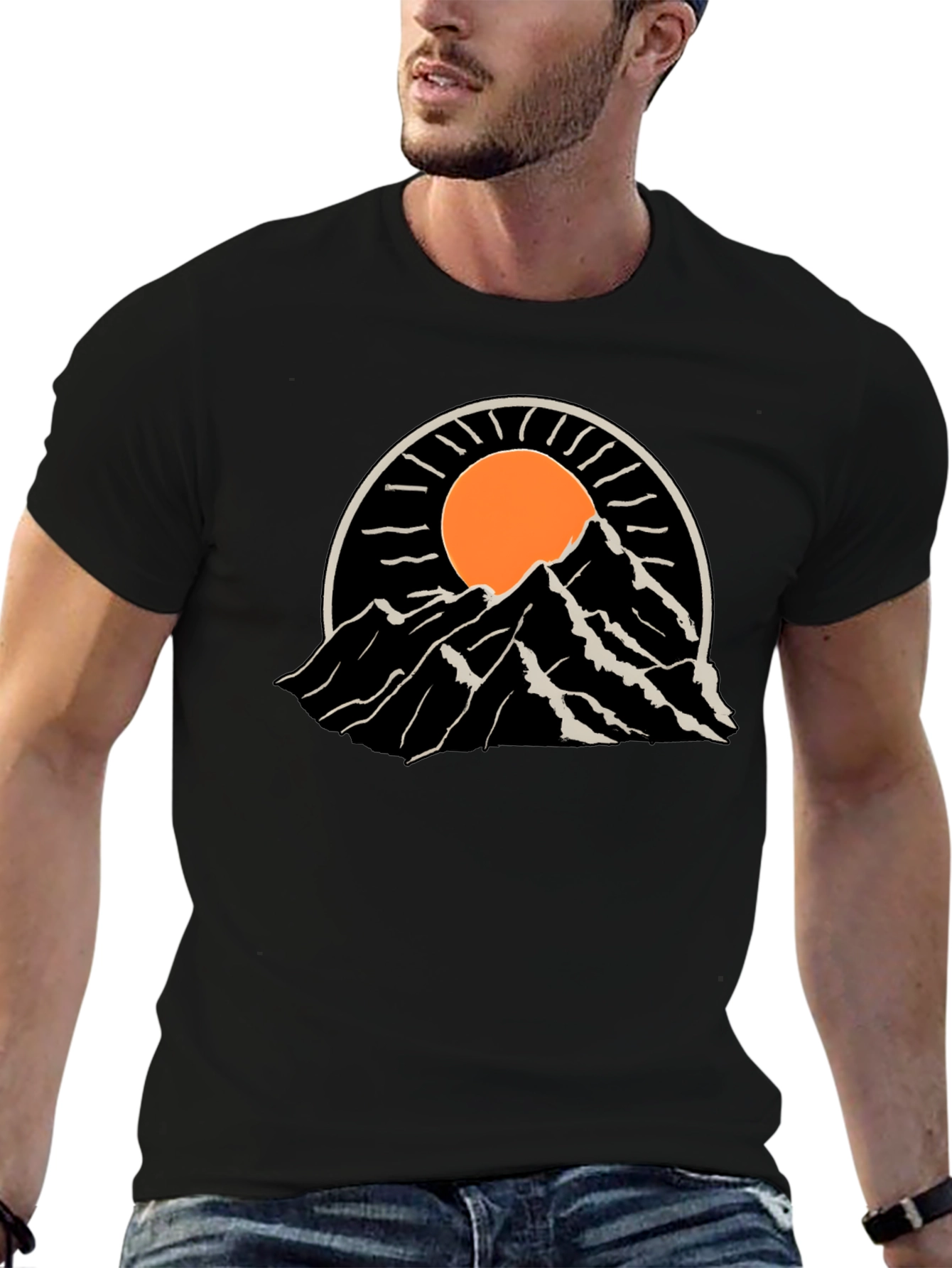 Mountain Sun Graphic Tee - Adventure Ready!