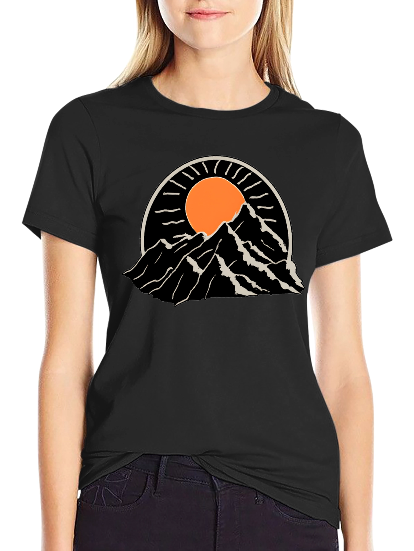 Mountain Sun Graphic Tee - Adventure Ready!