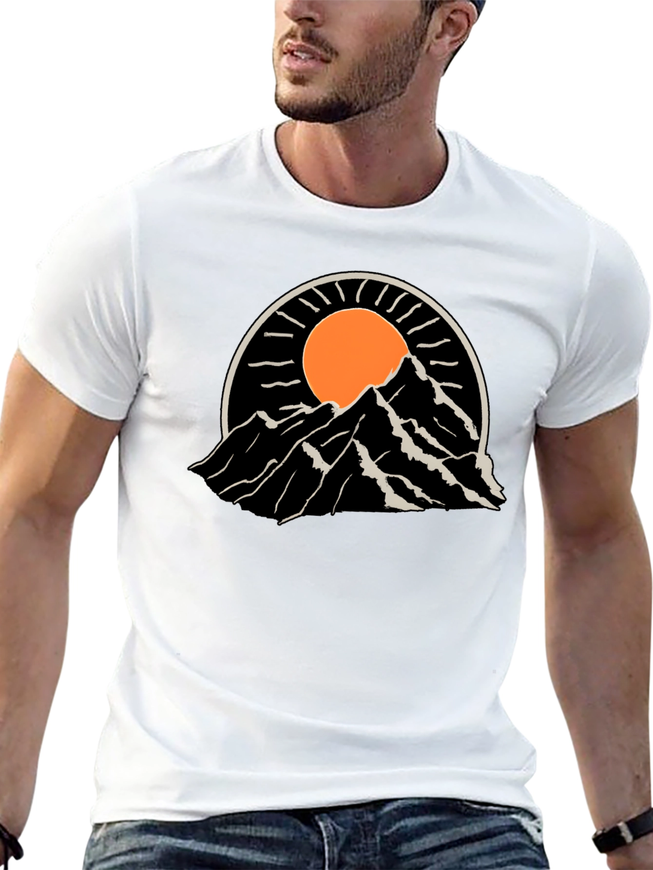 Mountain Sun Graphic Tee - Adventure Ready!