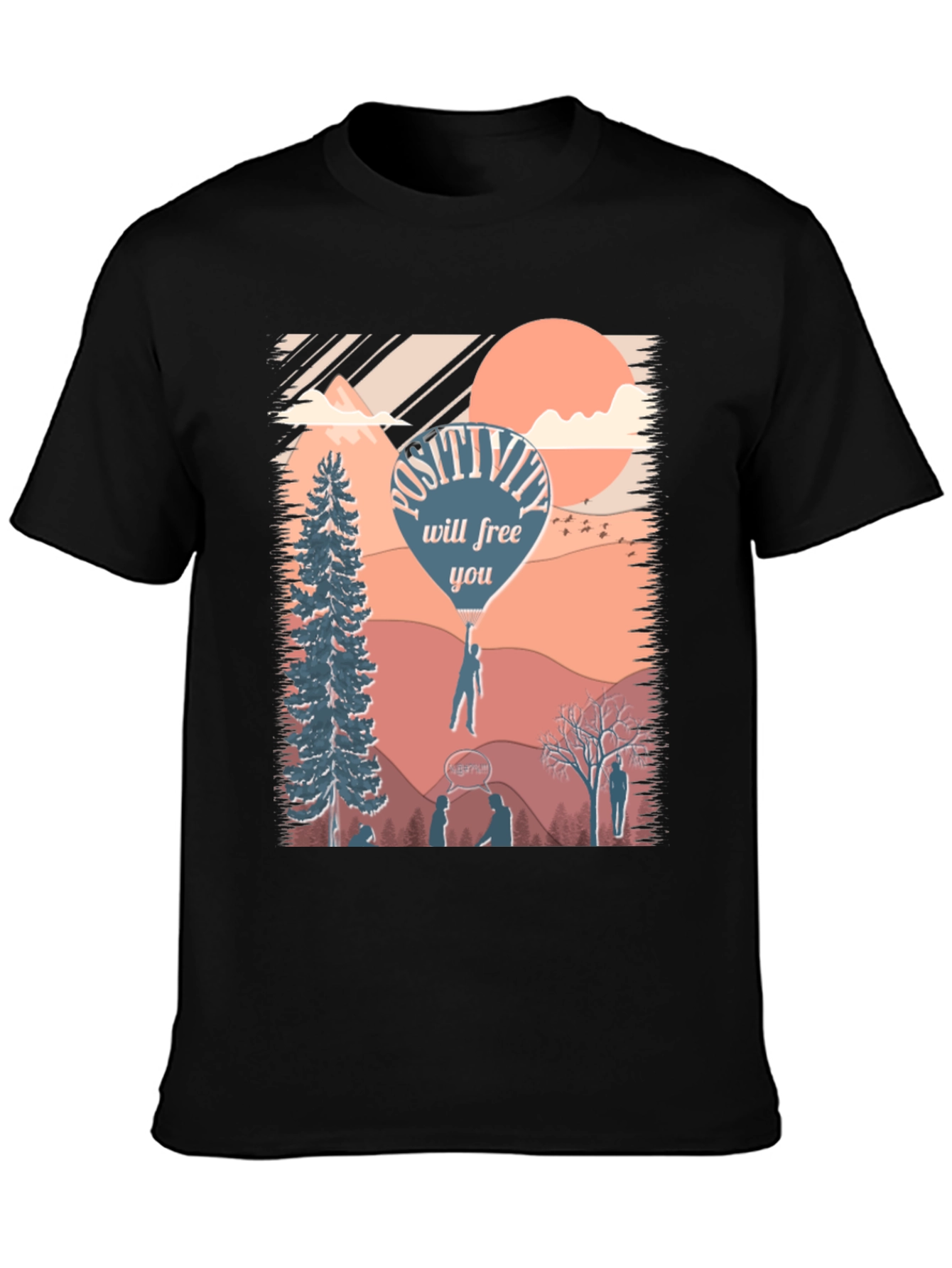 Positivity T-Shirt - Inspirational Design