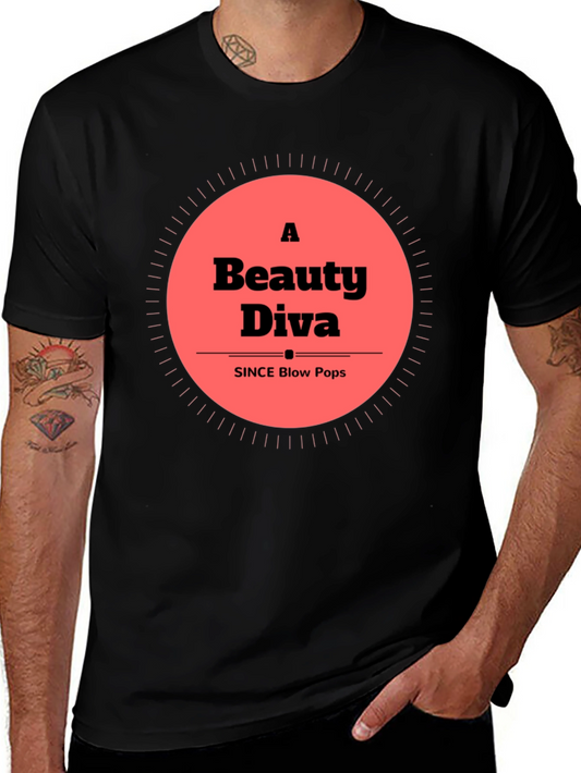Beauty Diva Black T-Shirt