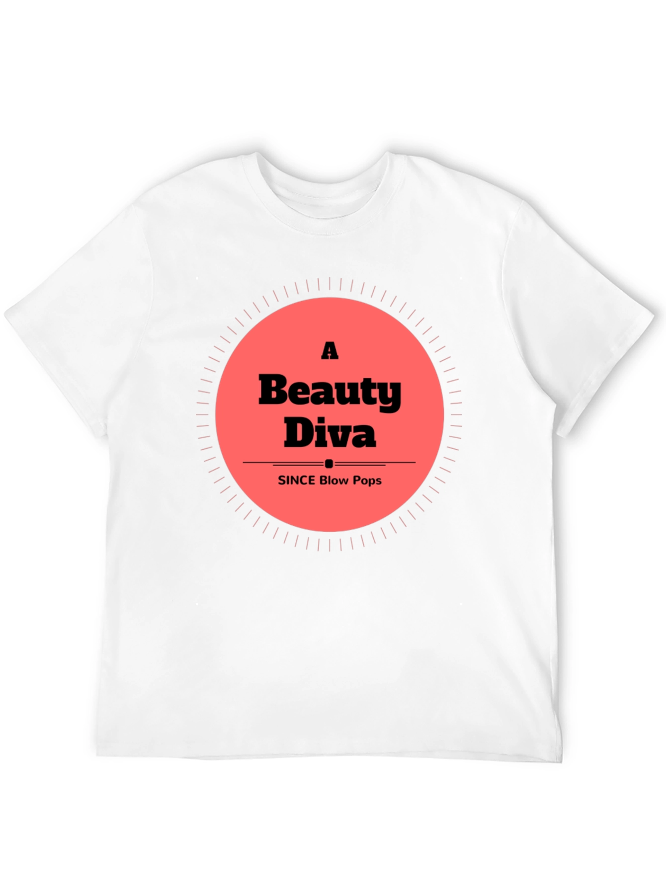 Beauty Diva Black T-Shirt