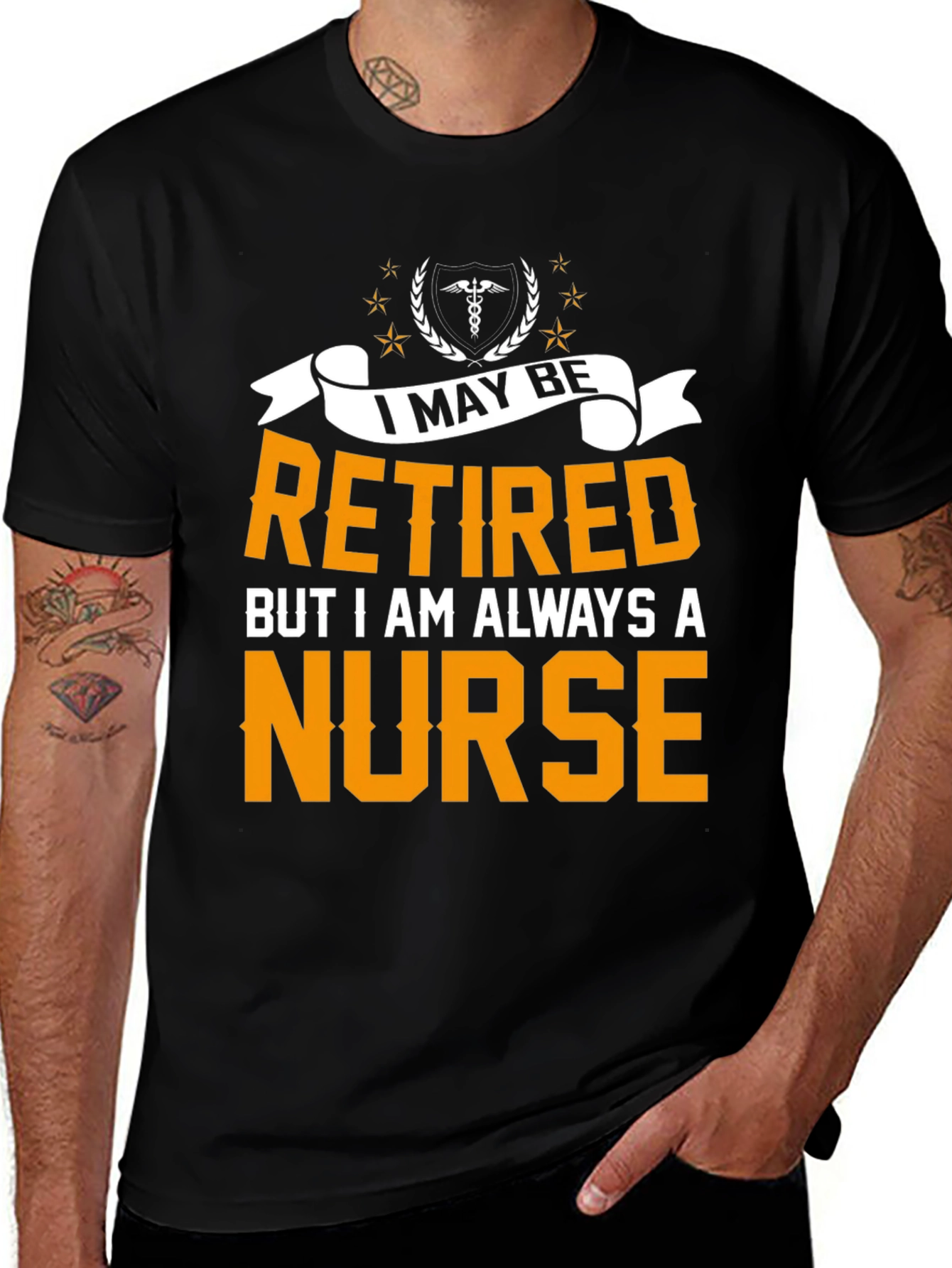 Retired Nurse T-Shirt - Always A Nurse