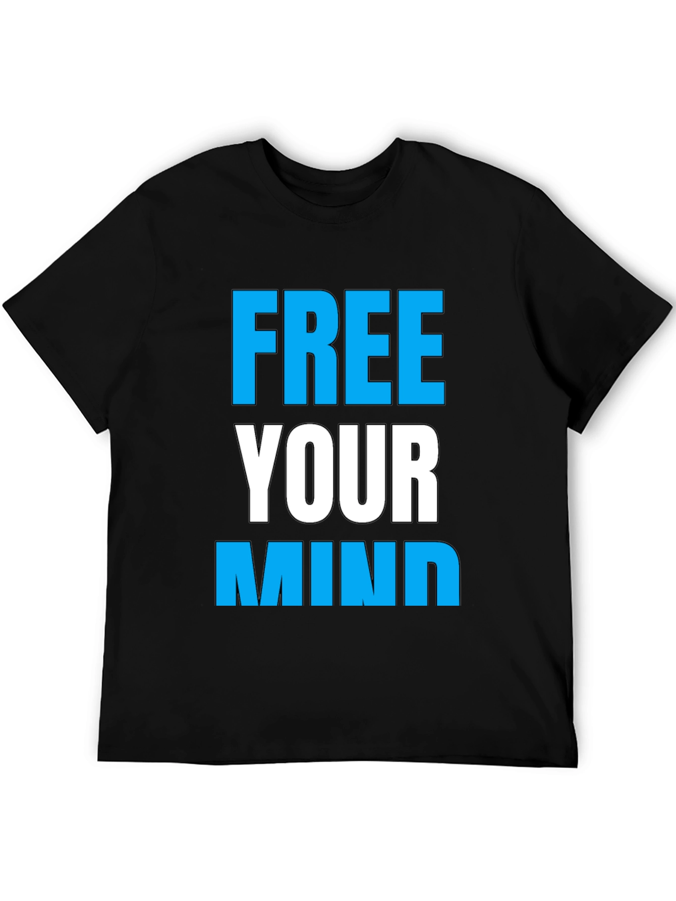 Free Your Mind Graphic Tee - Black
