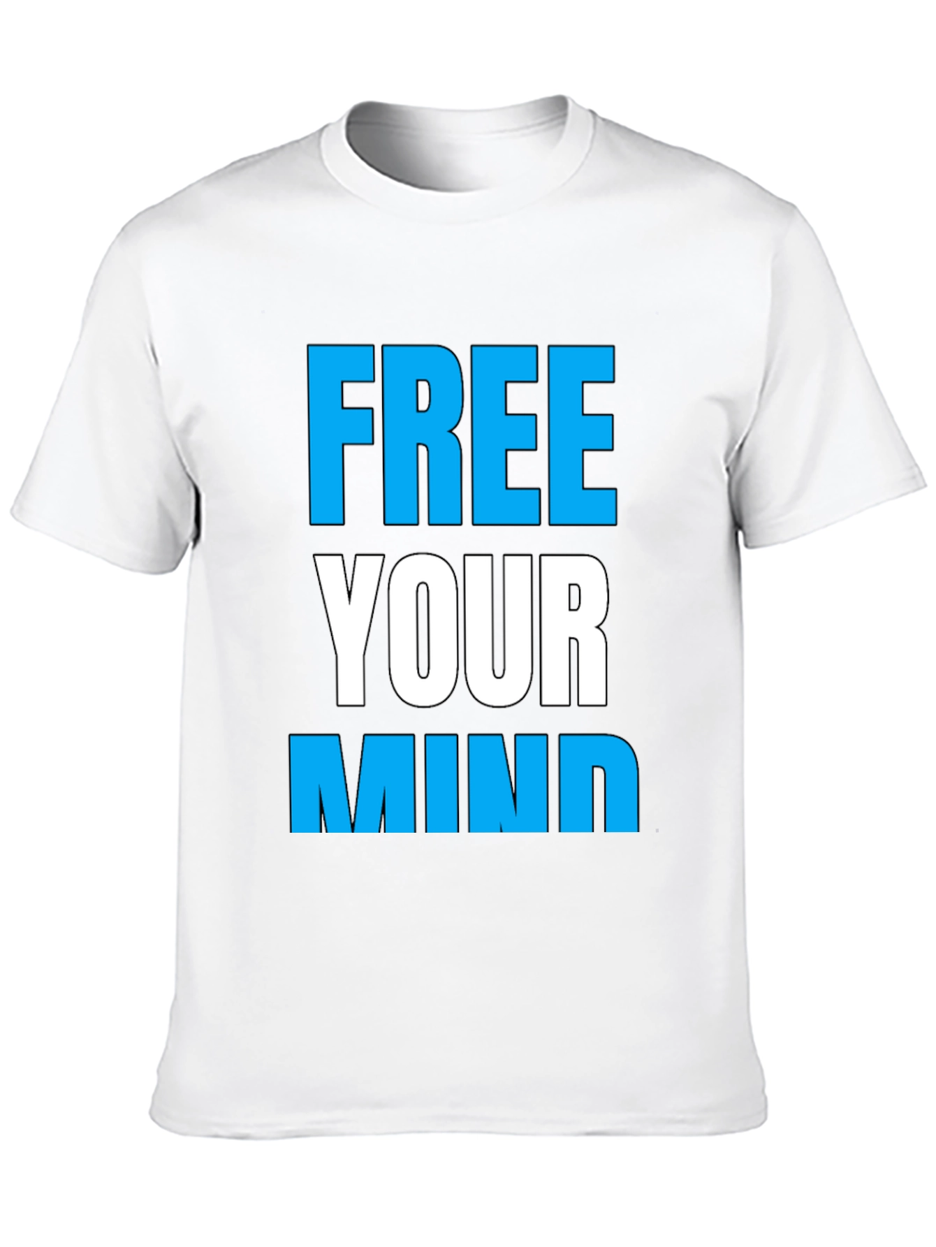 Free Your Mind Graphic Tee - Black