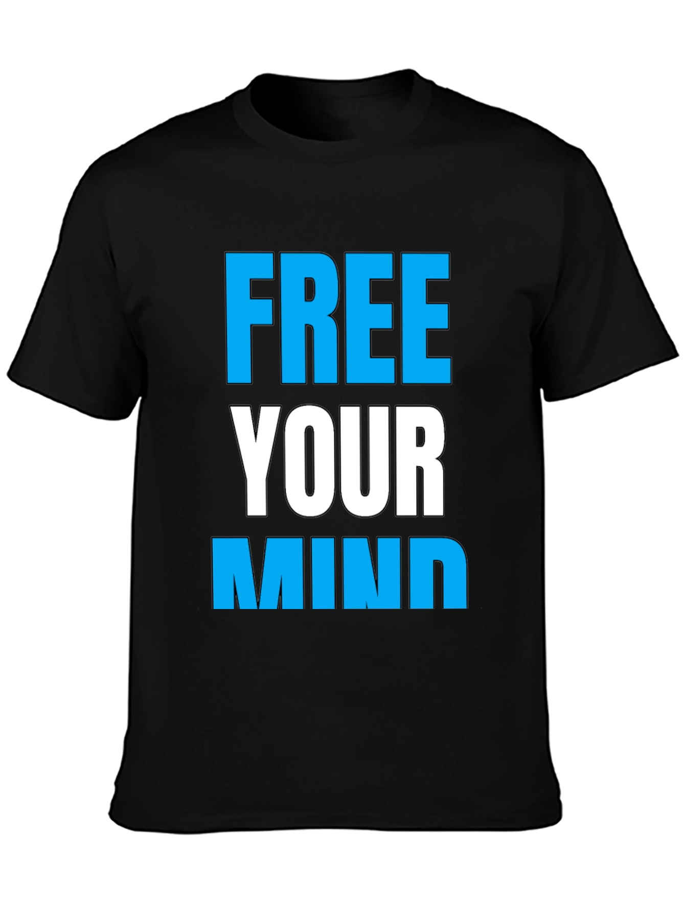 Free Your Mind Graphic Tee - Black