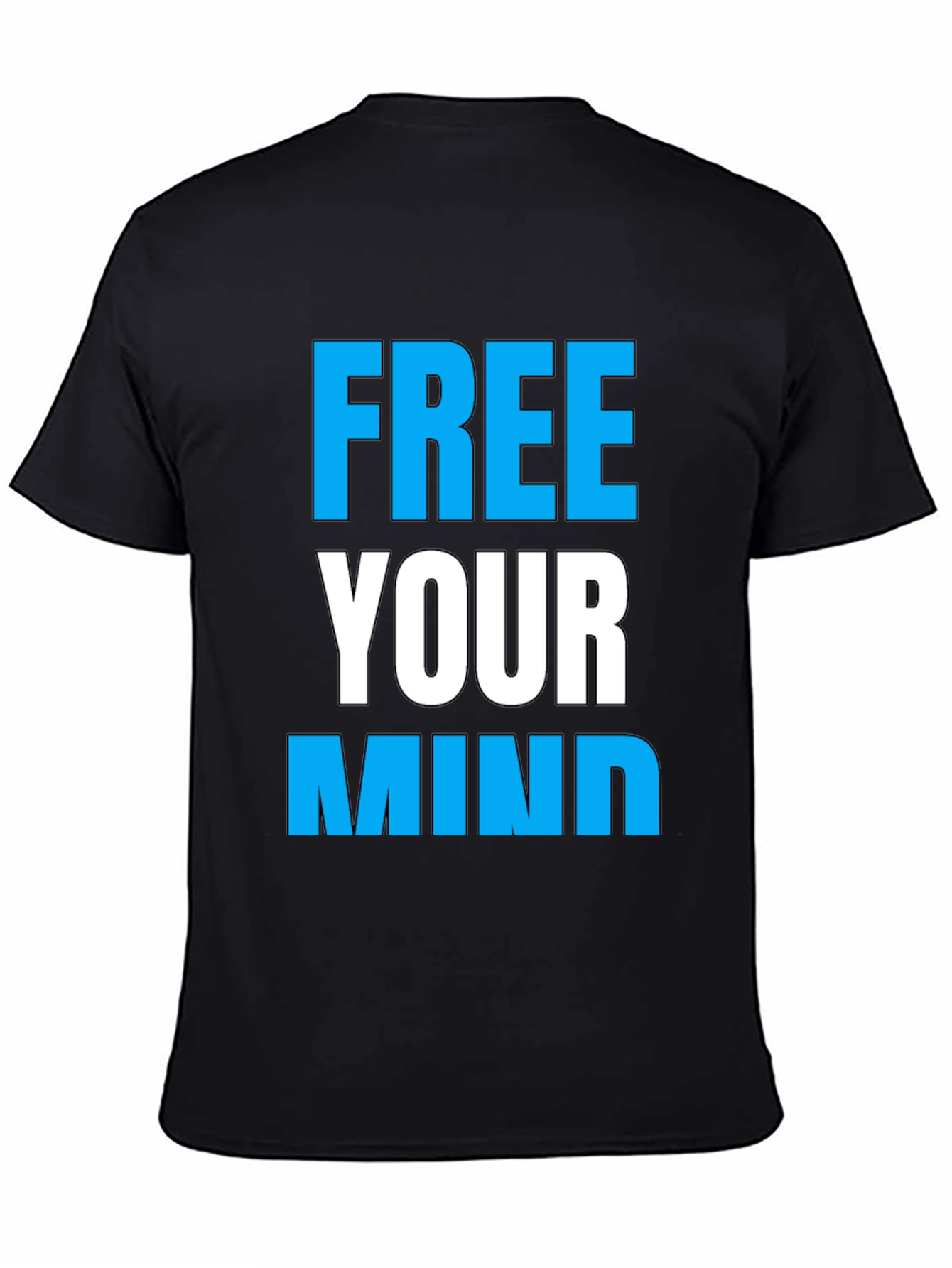 Free Your Mind Graphic Tee - Black