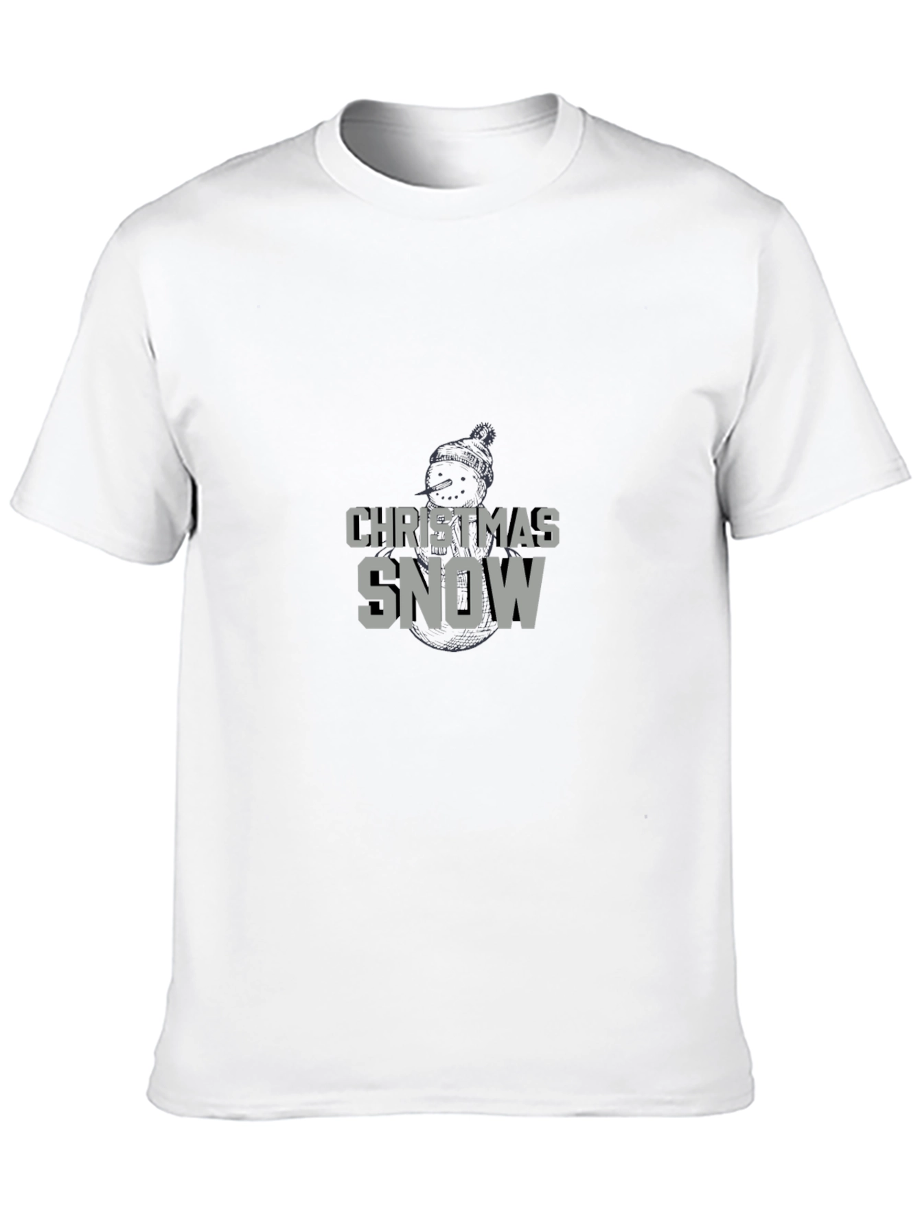 Christmas Snow T-Shirt - Festive Holiday Apparel