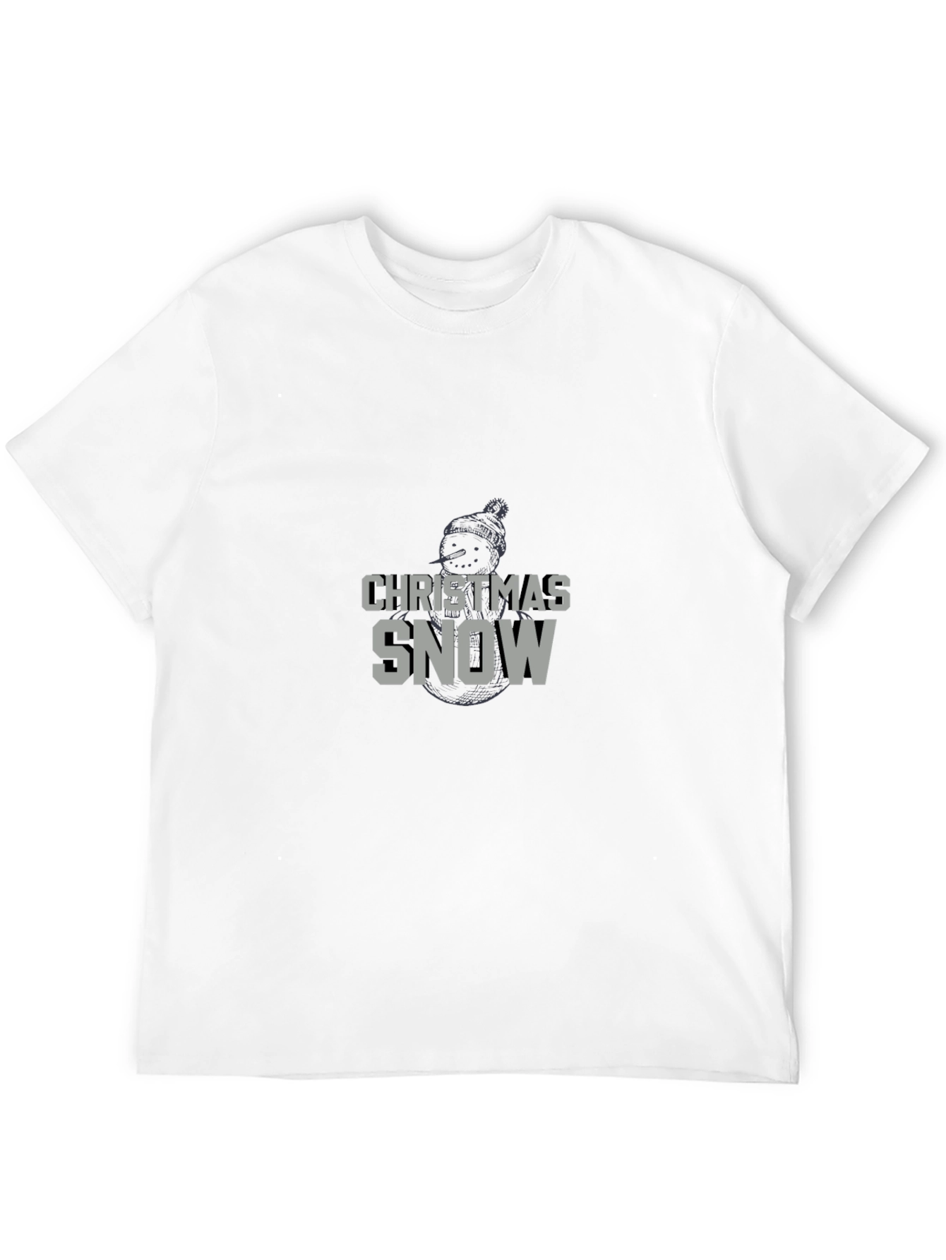 Christmas Snow T-Shirt - Festive Holiday Apparel