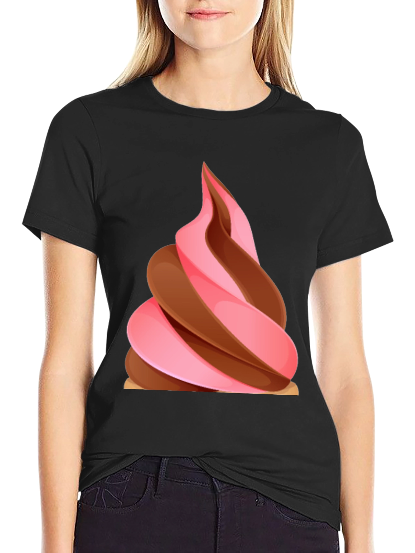 Swirl Treat T-Shirt -  Fun Foodie Tee!