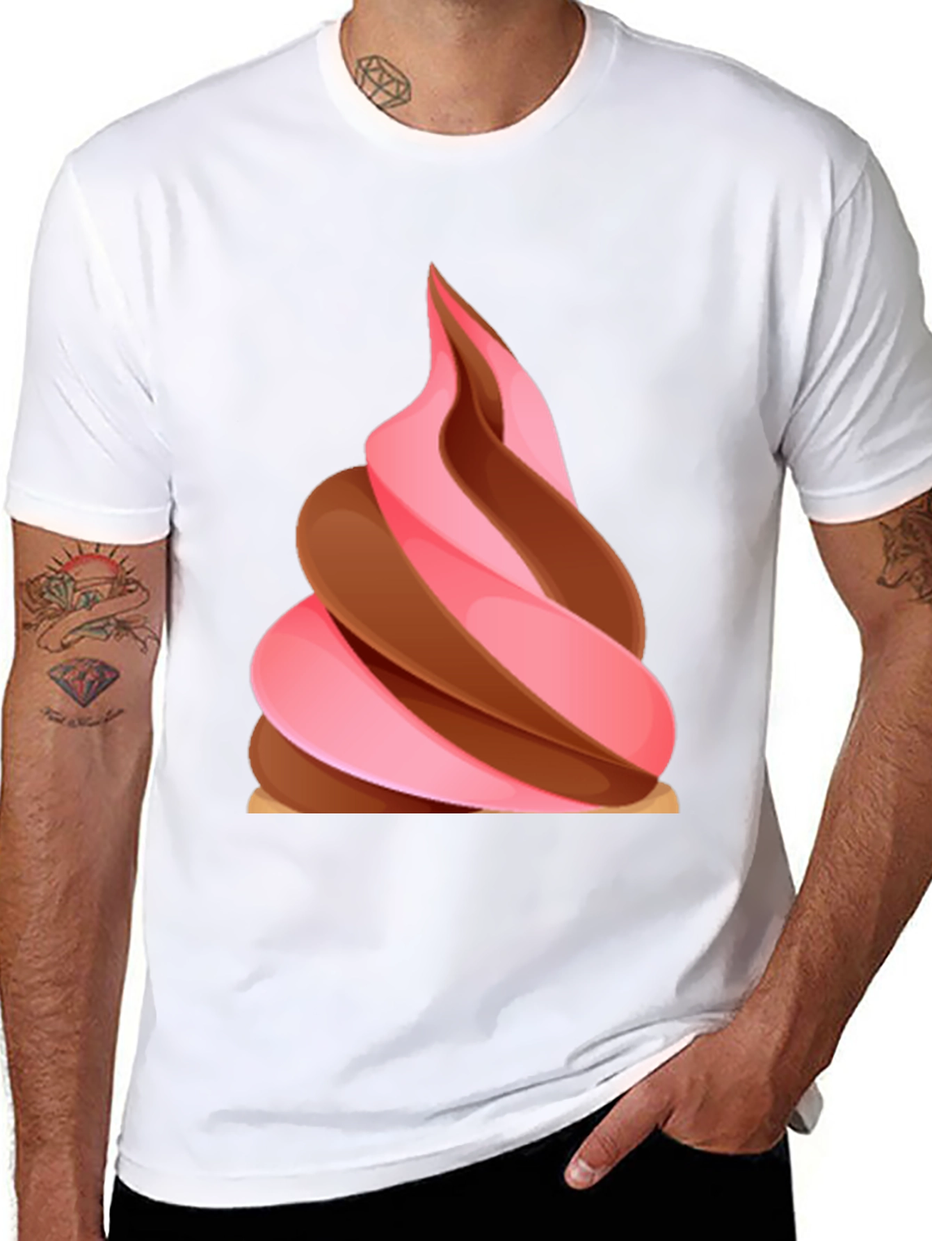 Swirl Treat T-Shirt -  Fun Foodie Tee!