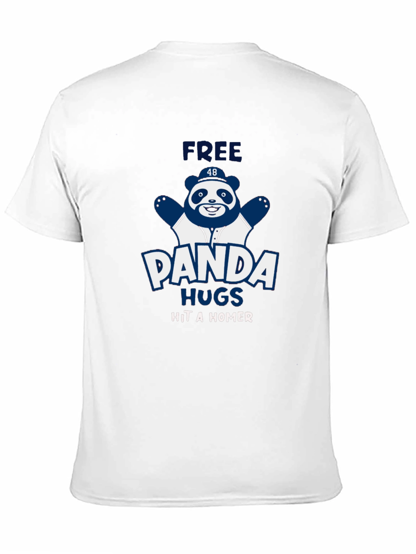 Panda Hugs Hit a Homer T-Shirt