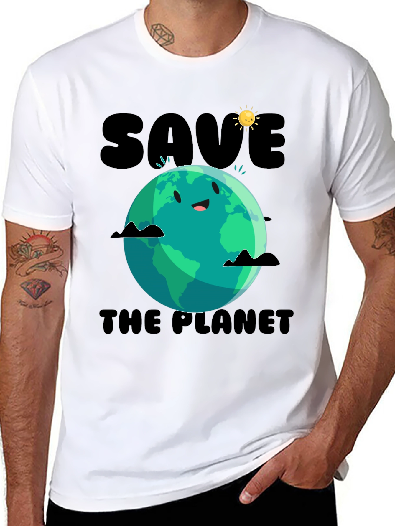 Save the Planet Graphic Tee - Earth Day