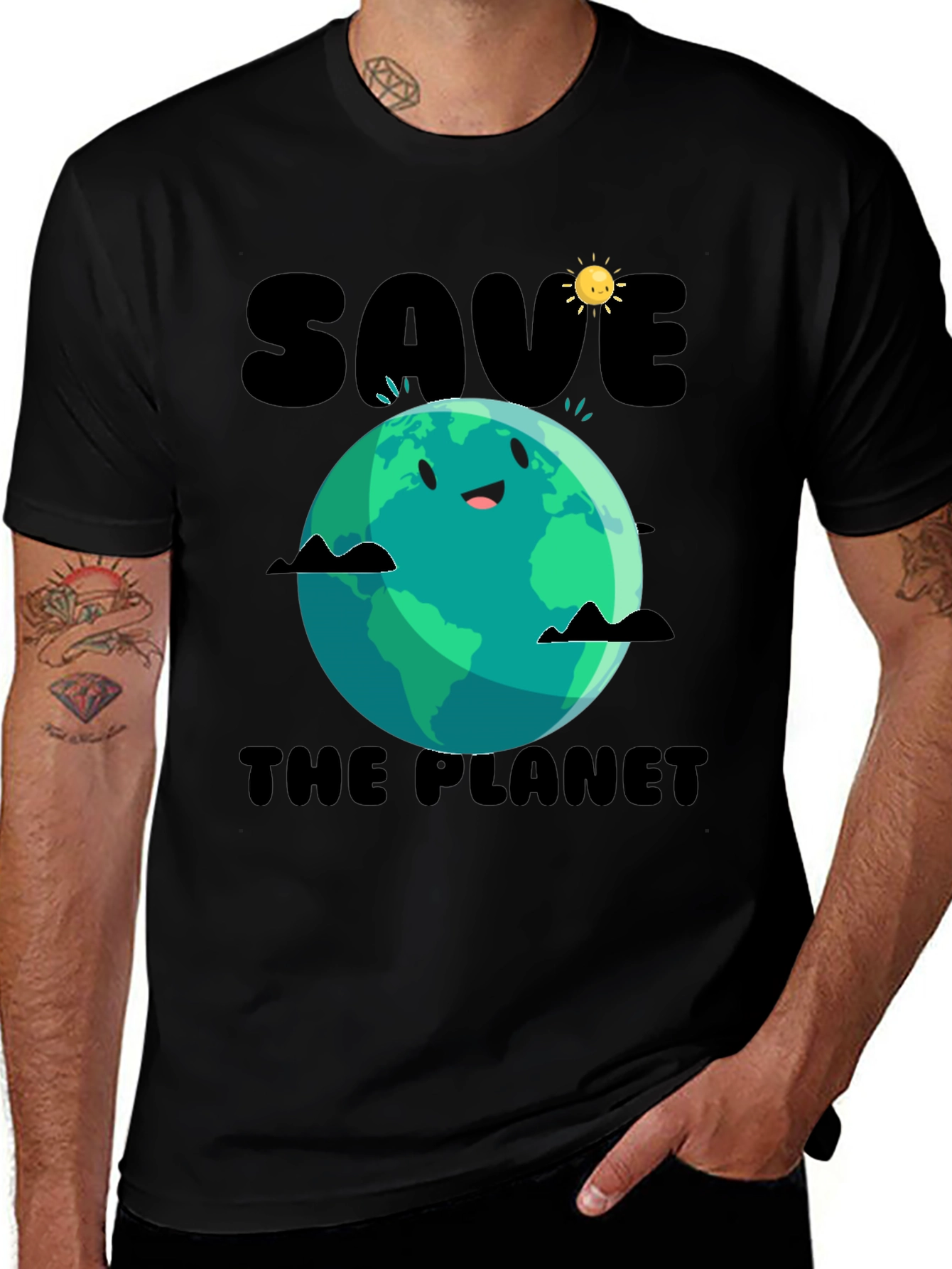 Save the Planet Graphic Tee - Earth Day