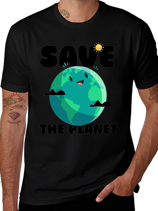 Save the Planet Graphic Tee - Earth Day