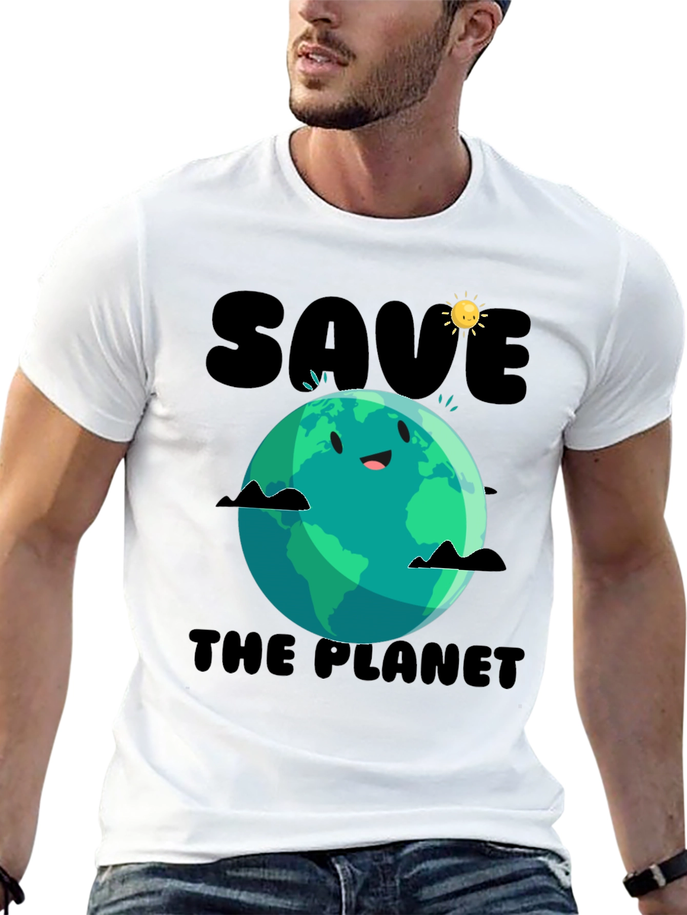 Save the Planet Graphic Tee - Earth Day