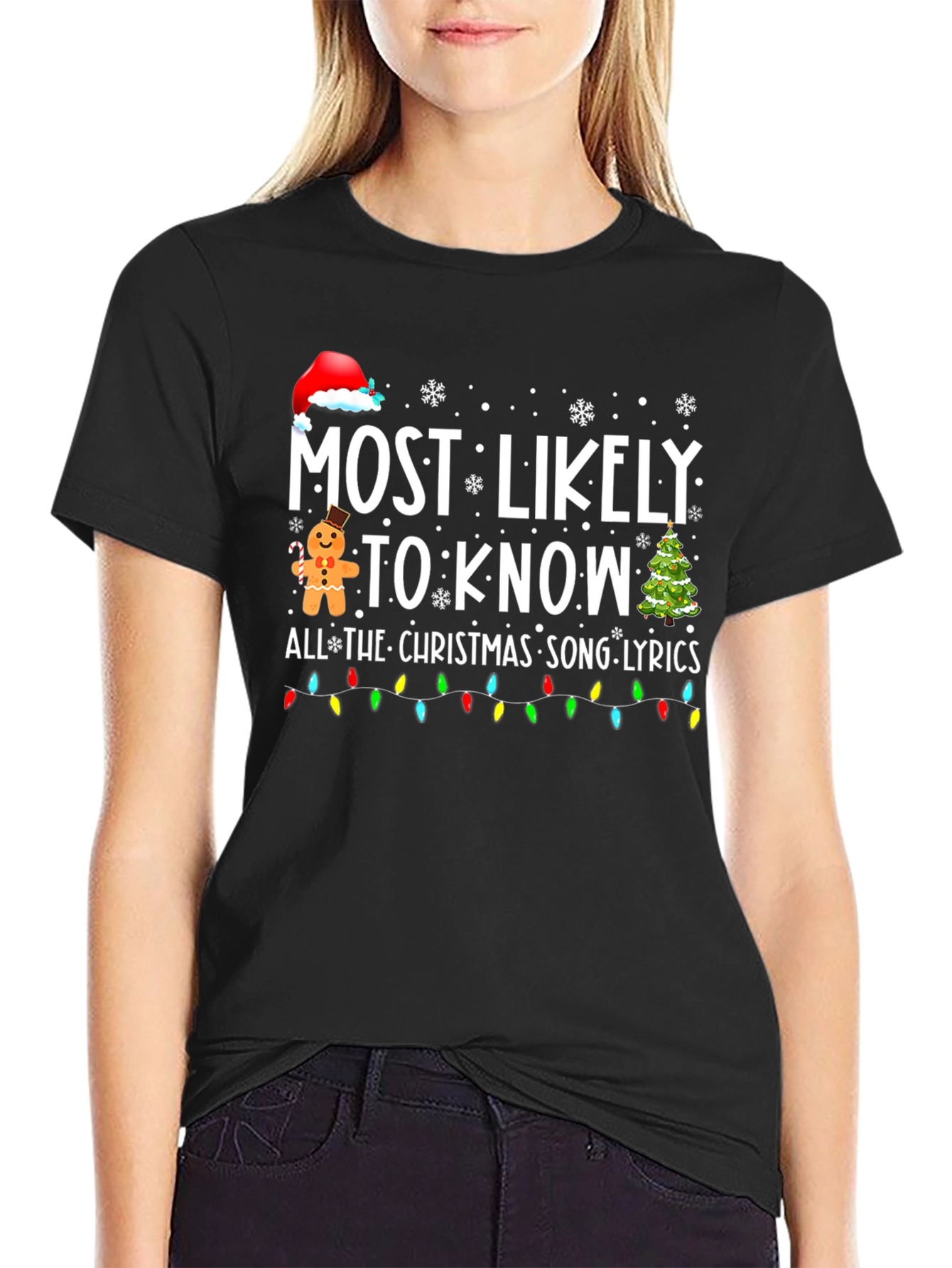 Christmas Song Lyrics T-Shirt
