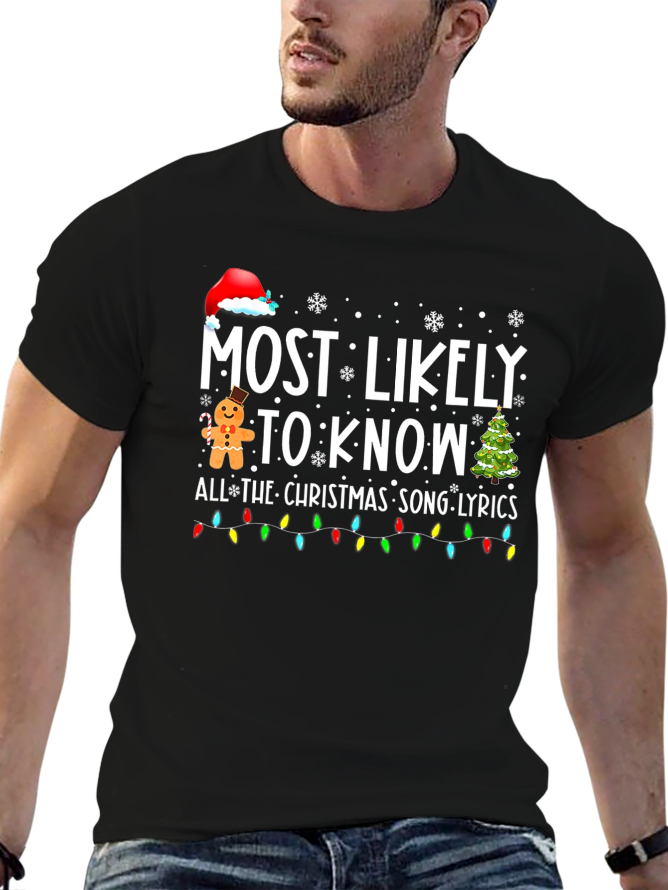 Christmas Song Lyrics T-Shirt