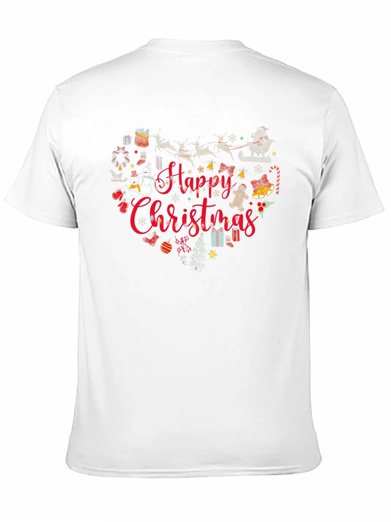 Happy Christmas Heart T-Shirt