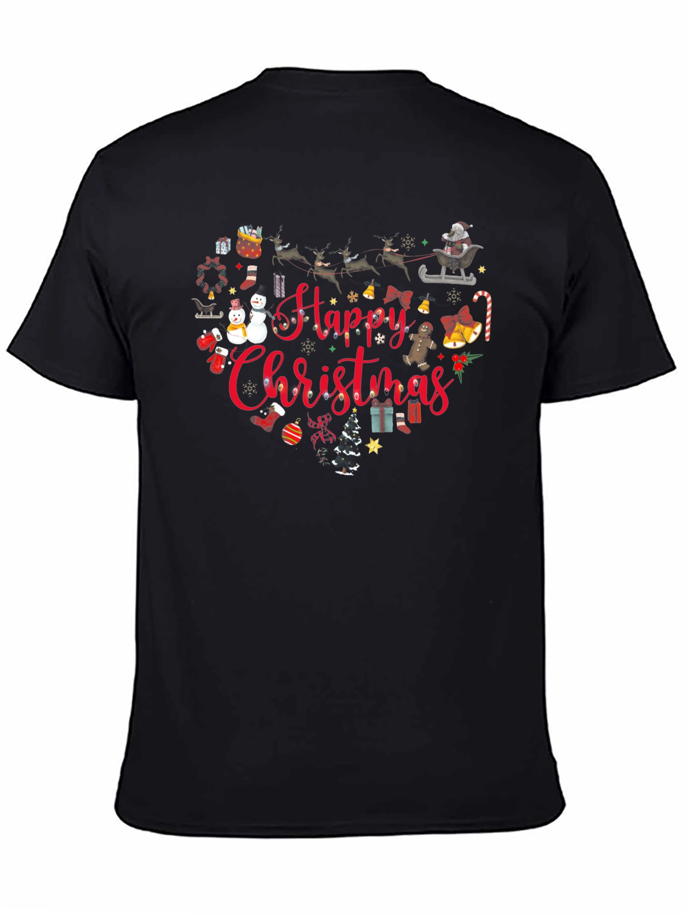 Happy Christmas Heart T-Shirt
