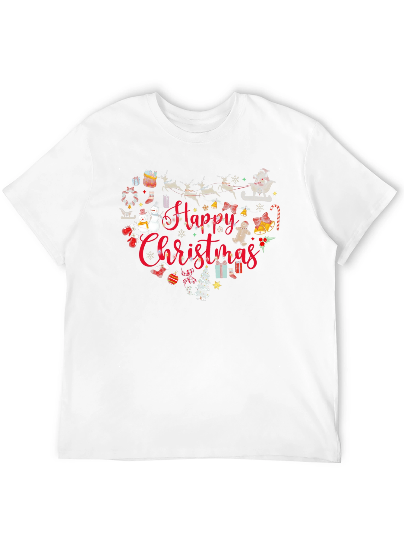 Happy Christmas Heart T-Shirt