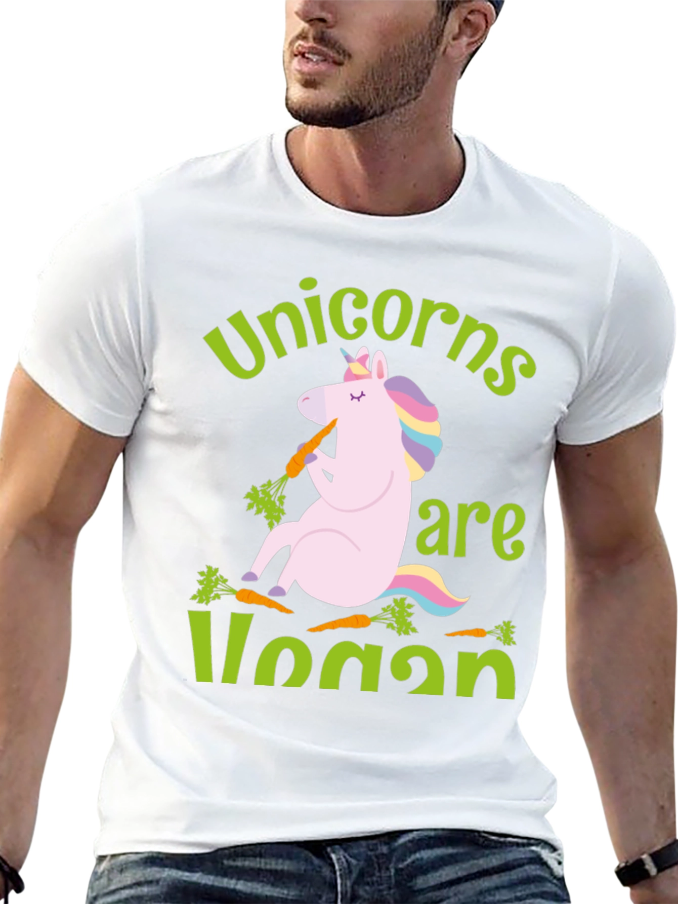 Unicorns Are Vegan T-Shirt