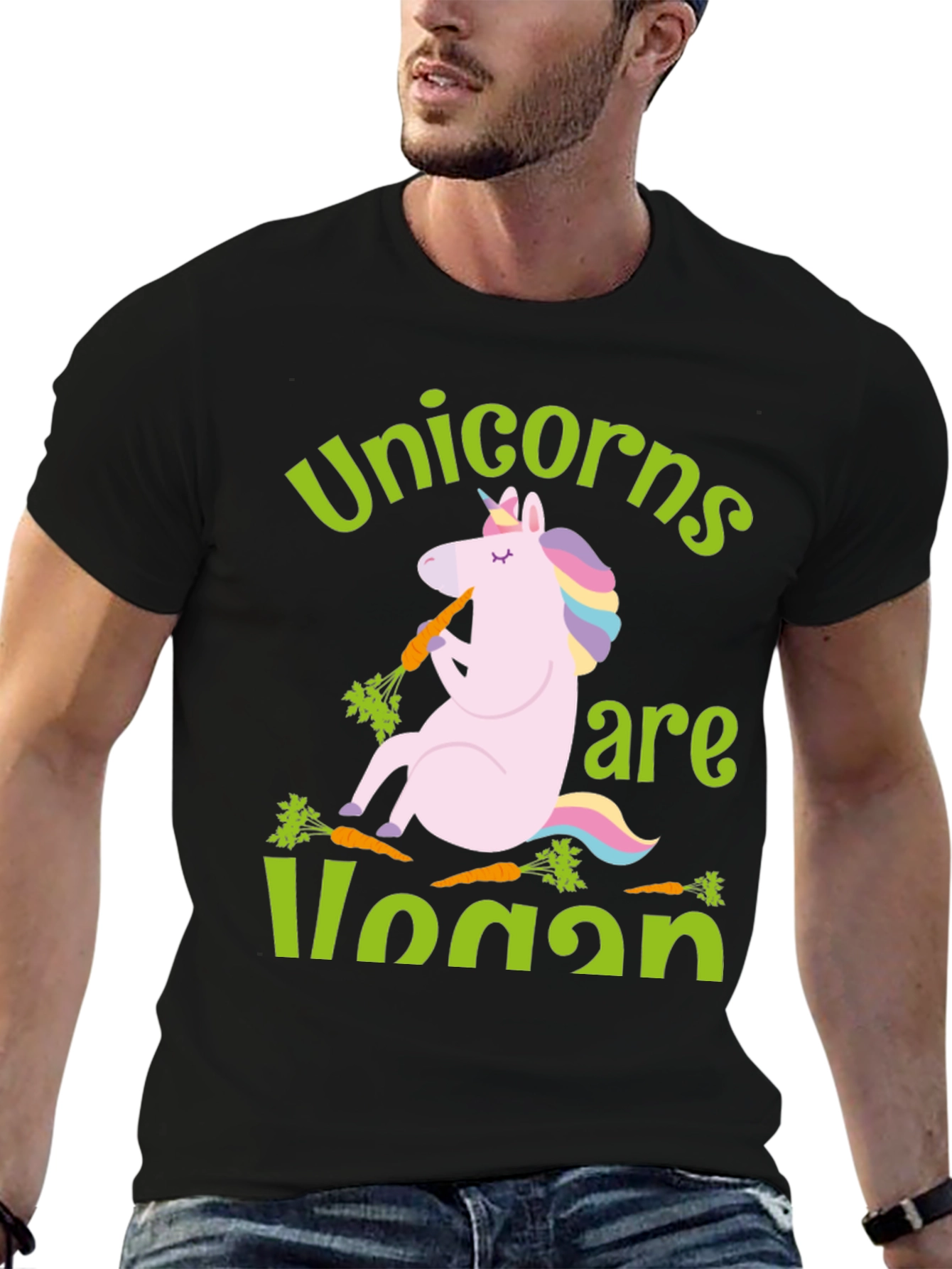 Unicorns Are Vegan T-Shirt