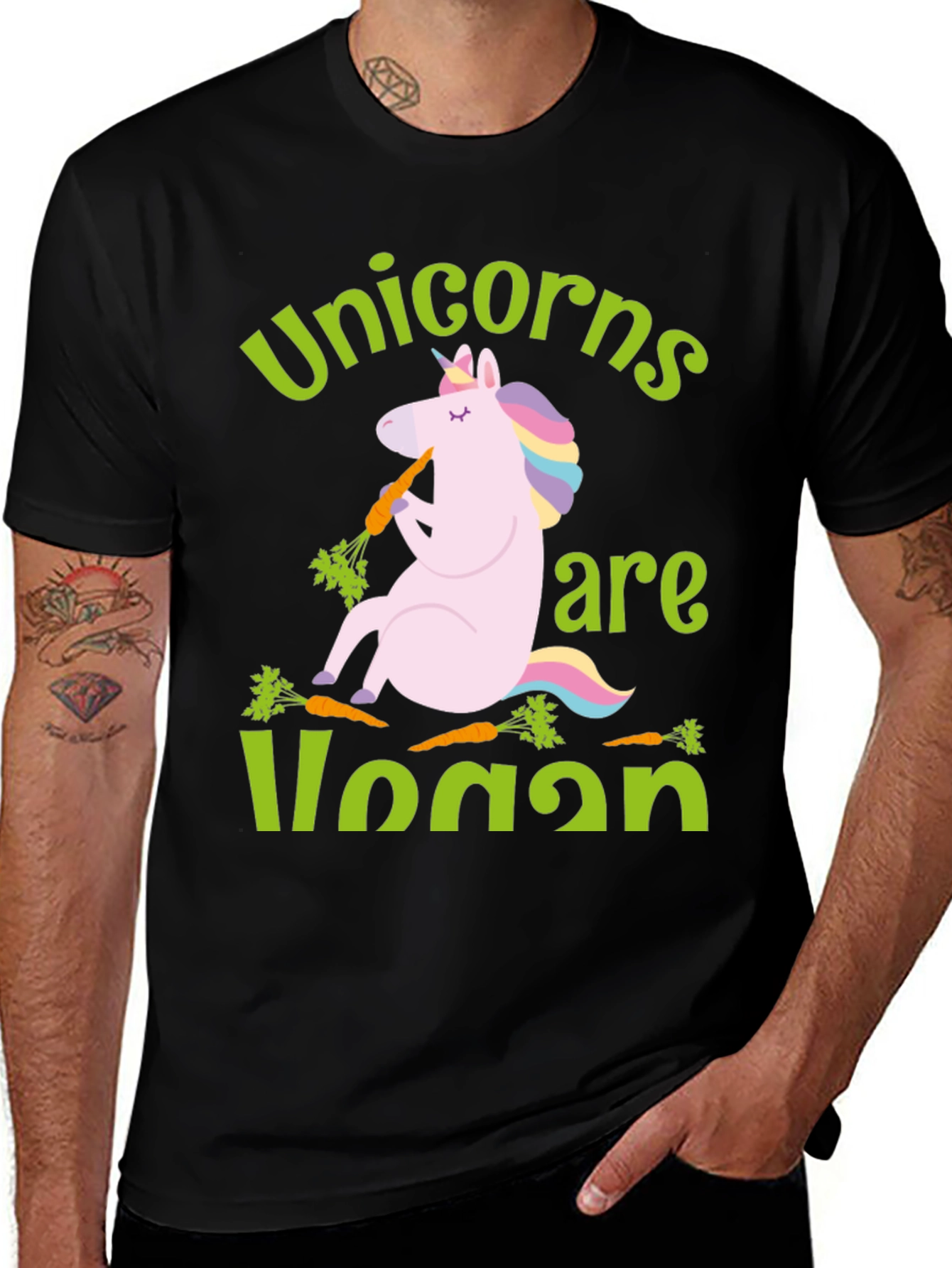 Unicorns Are Vegan T-Shirt