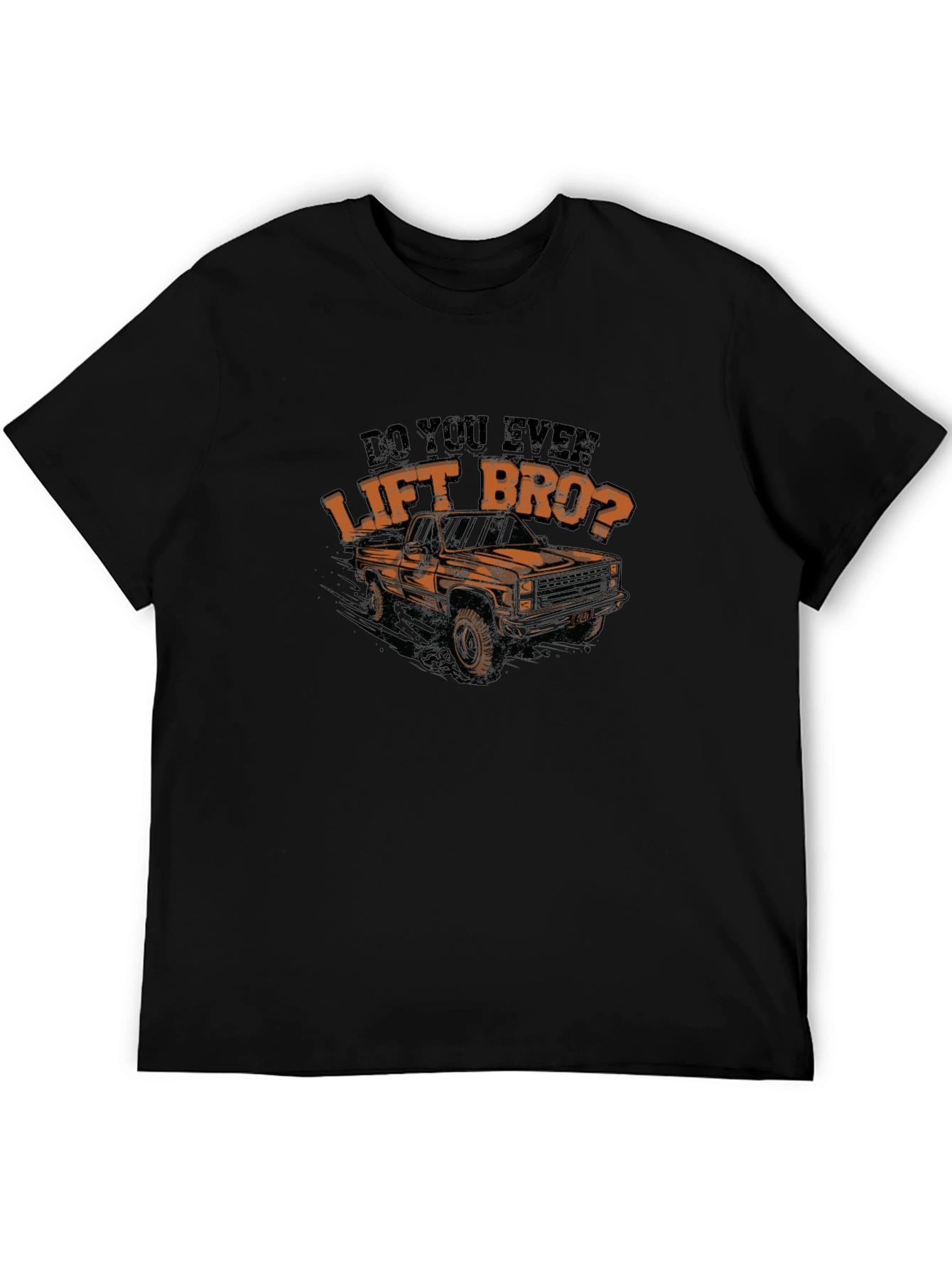 Do You Even Lift Bro Truck Graphic Tee