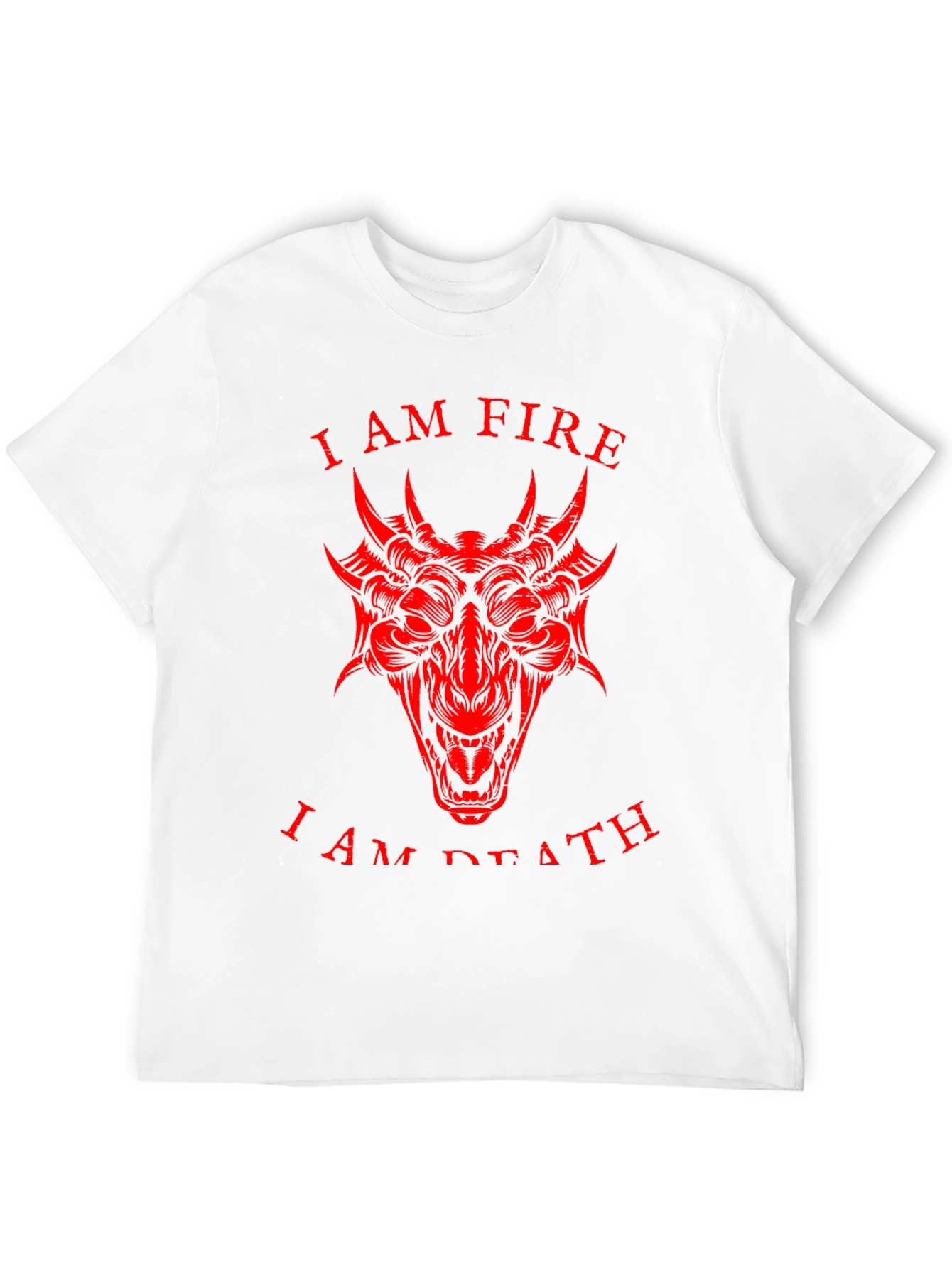 I Am Fire I Am Death Graphic Tee