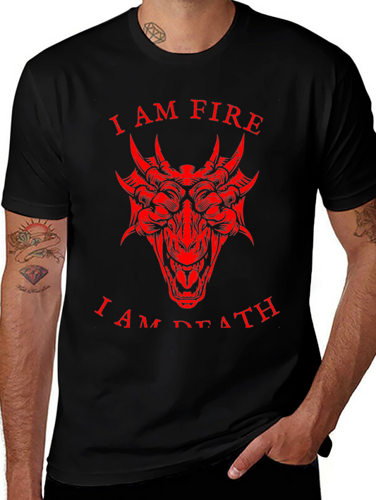 I Am Fire I Am Death Graphic Tee