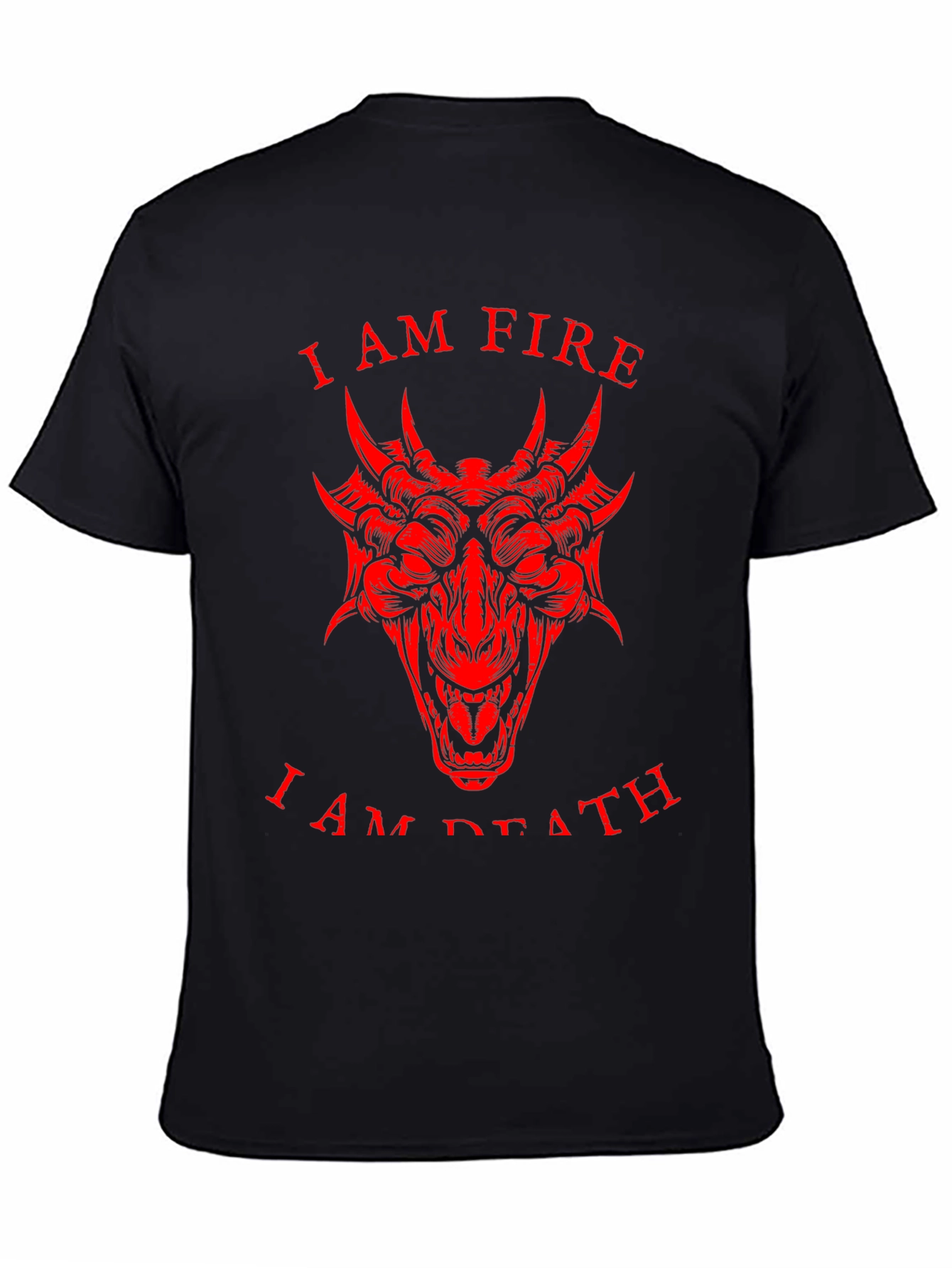 I Am Fire I Am Death Graphic Tee