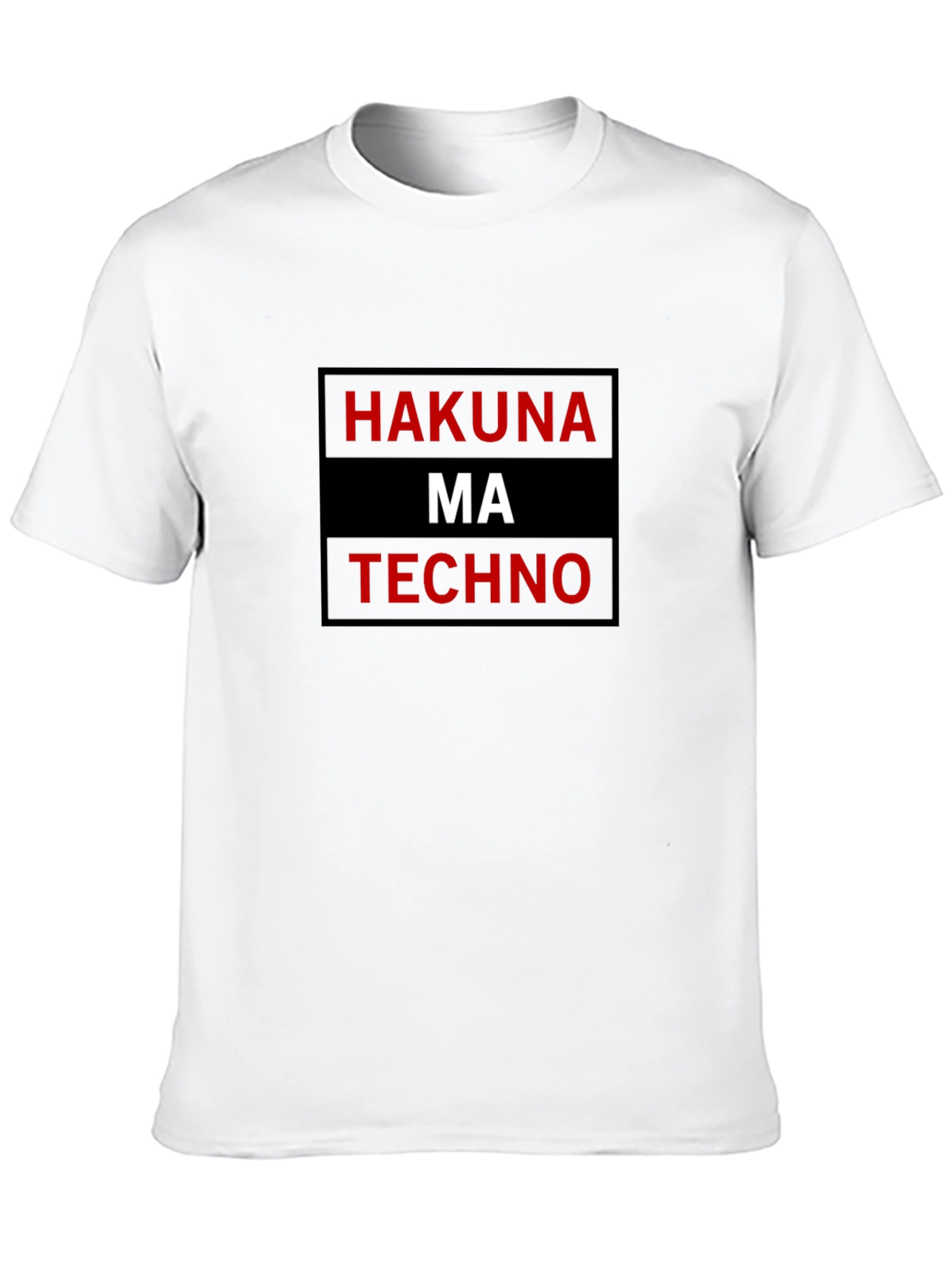 Hakuna Ma Techno T-Shirt - Black