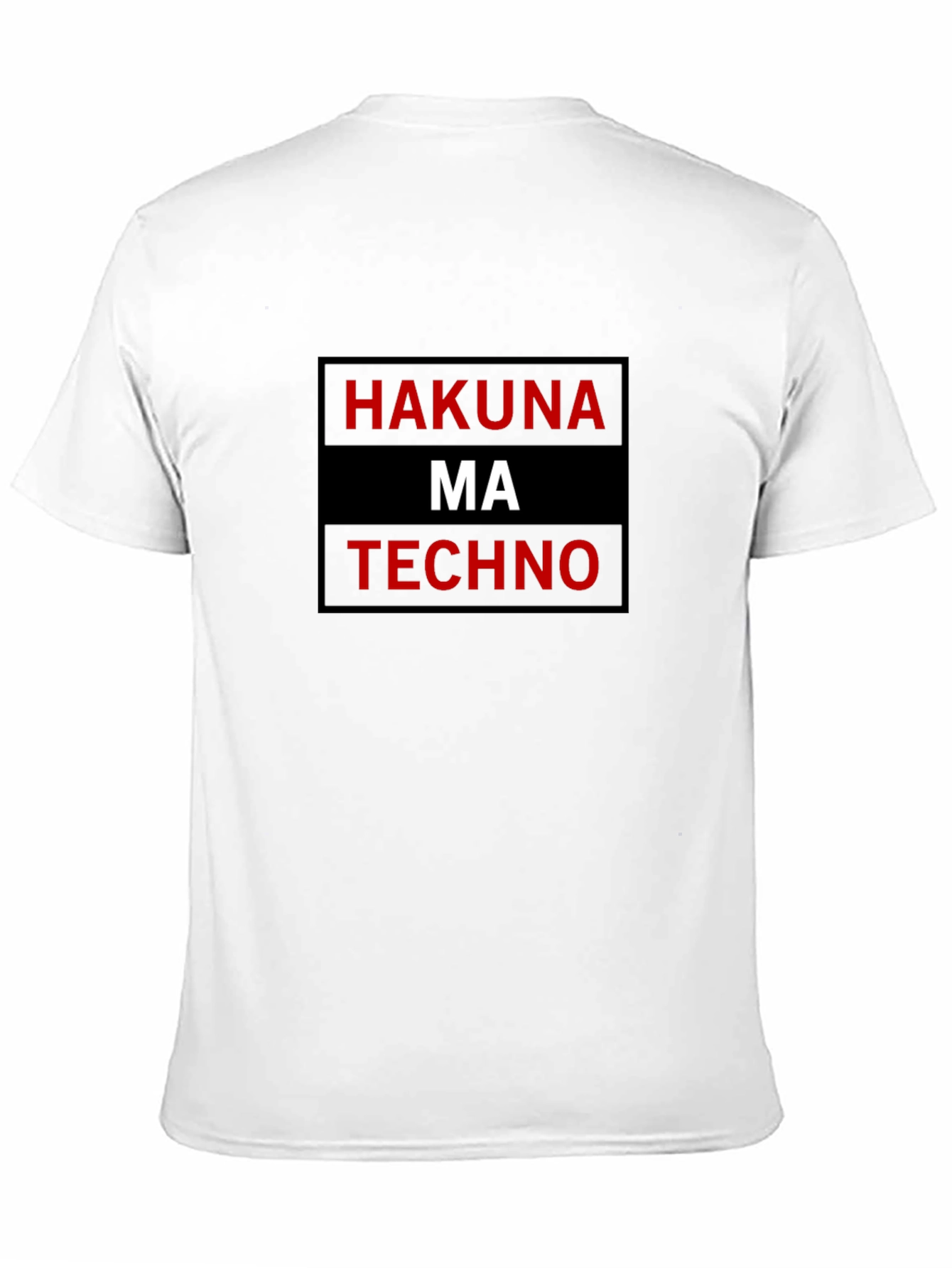 Hakuna Ma Techno T-Shirt - Black