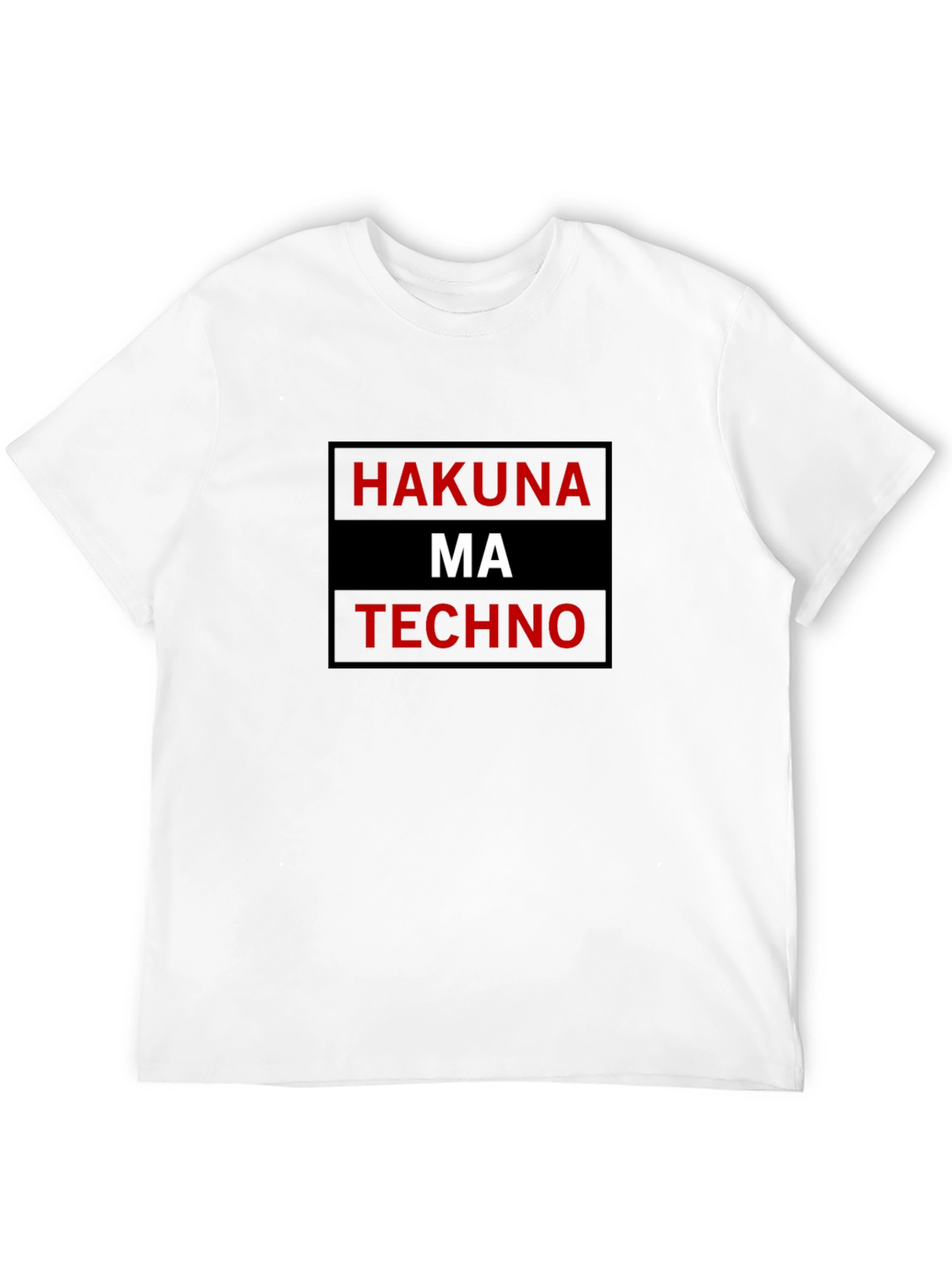 Hakuna Ma Techno T-Shirt - Black