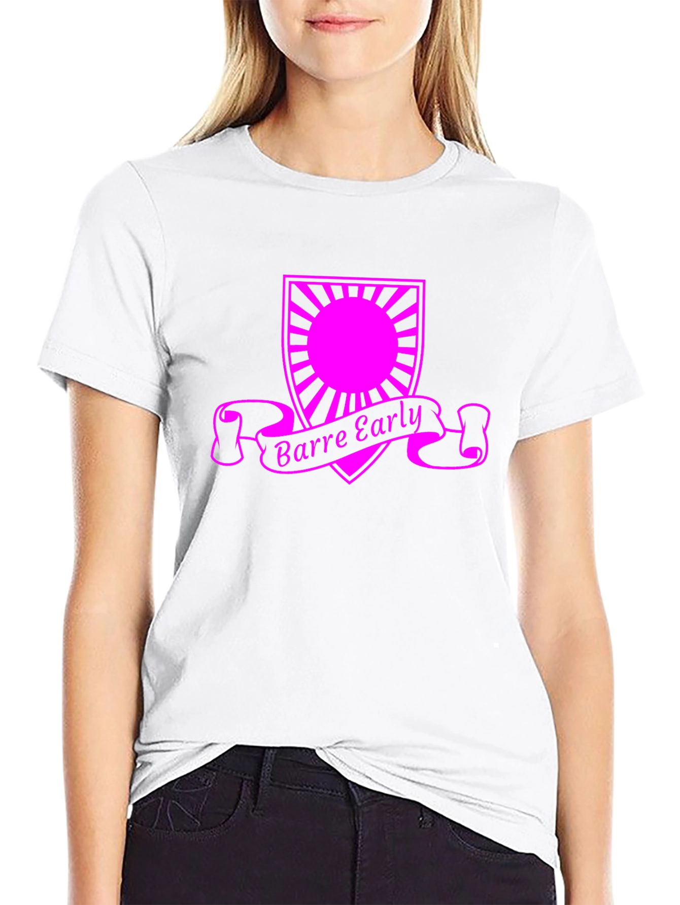 Barre Early Graphic Tee - Fitness Apparel