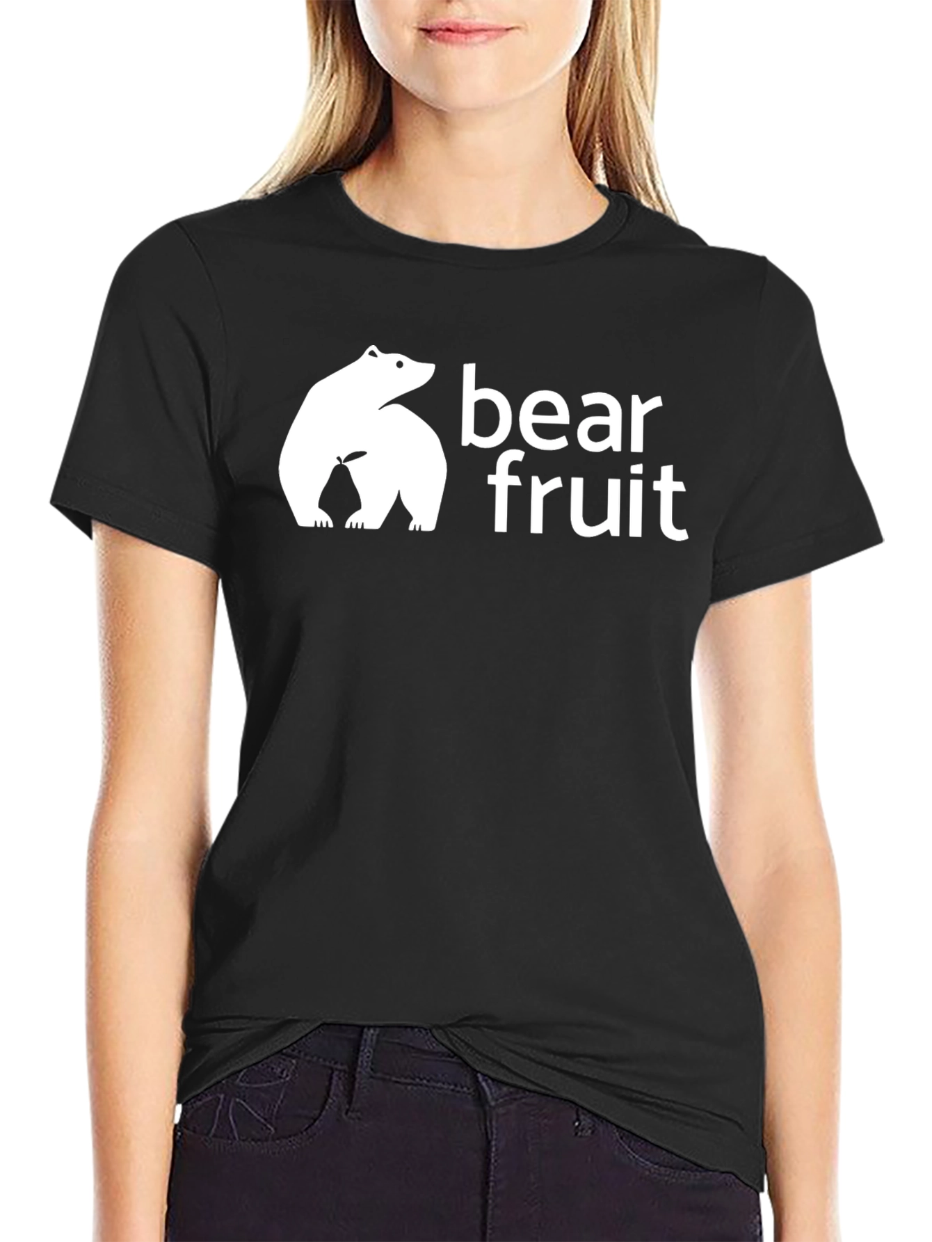 Bear Fruit Graphic T-Shirt - Funny Design
