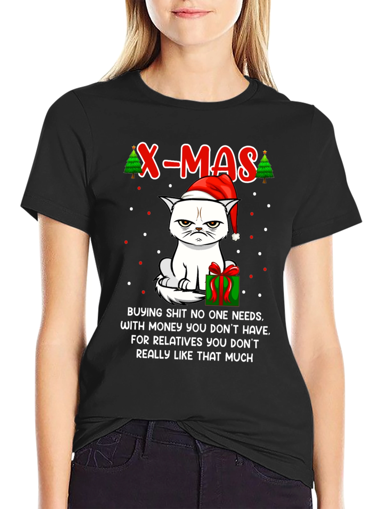 Grumpy Cat X-Mas T-Shirt