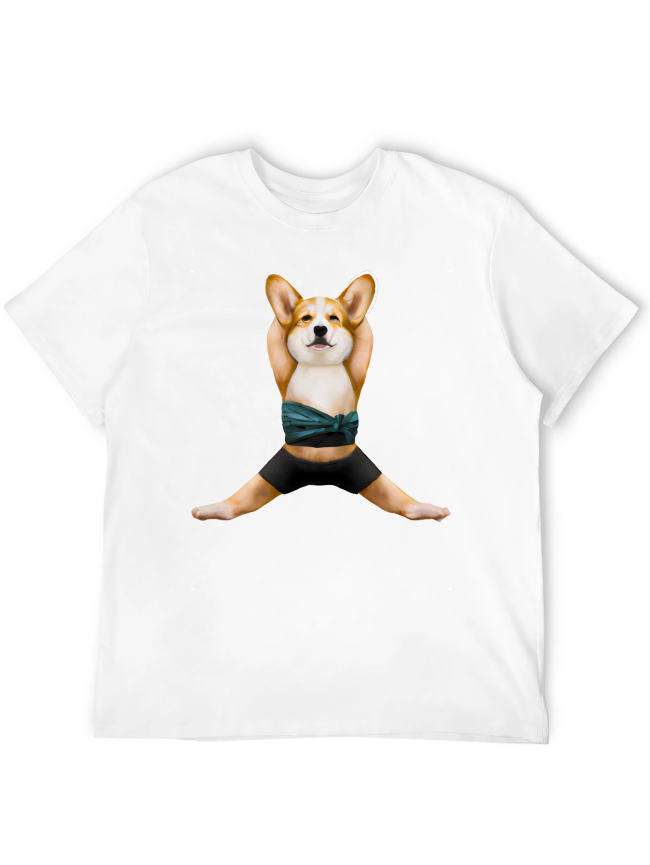 Yoga Corgi T-Shirt - Relaxed Fit