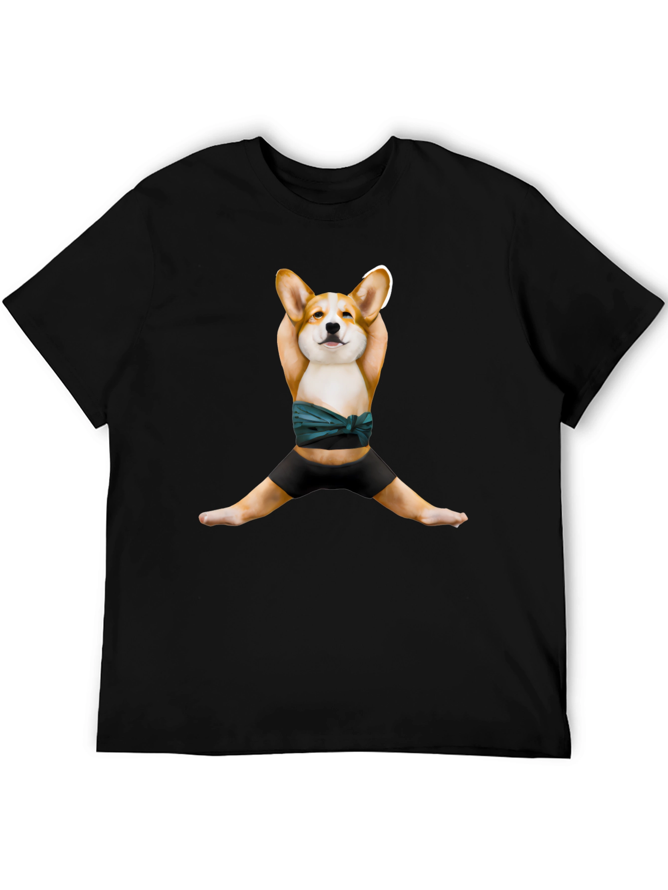 Yoga Corgi T-Shirt - Relaxed Fit
