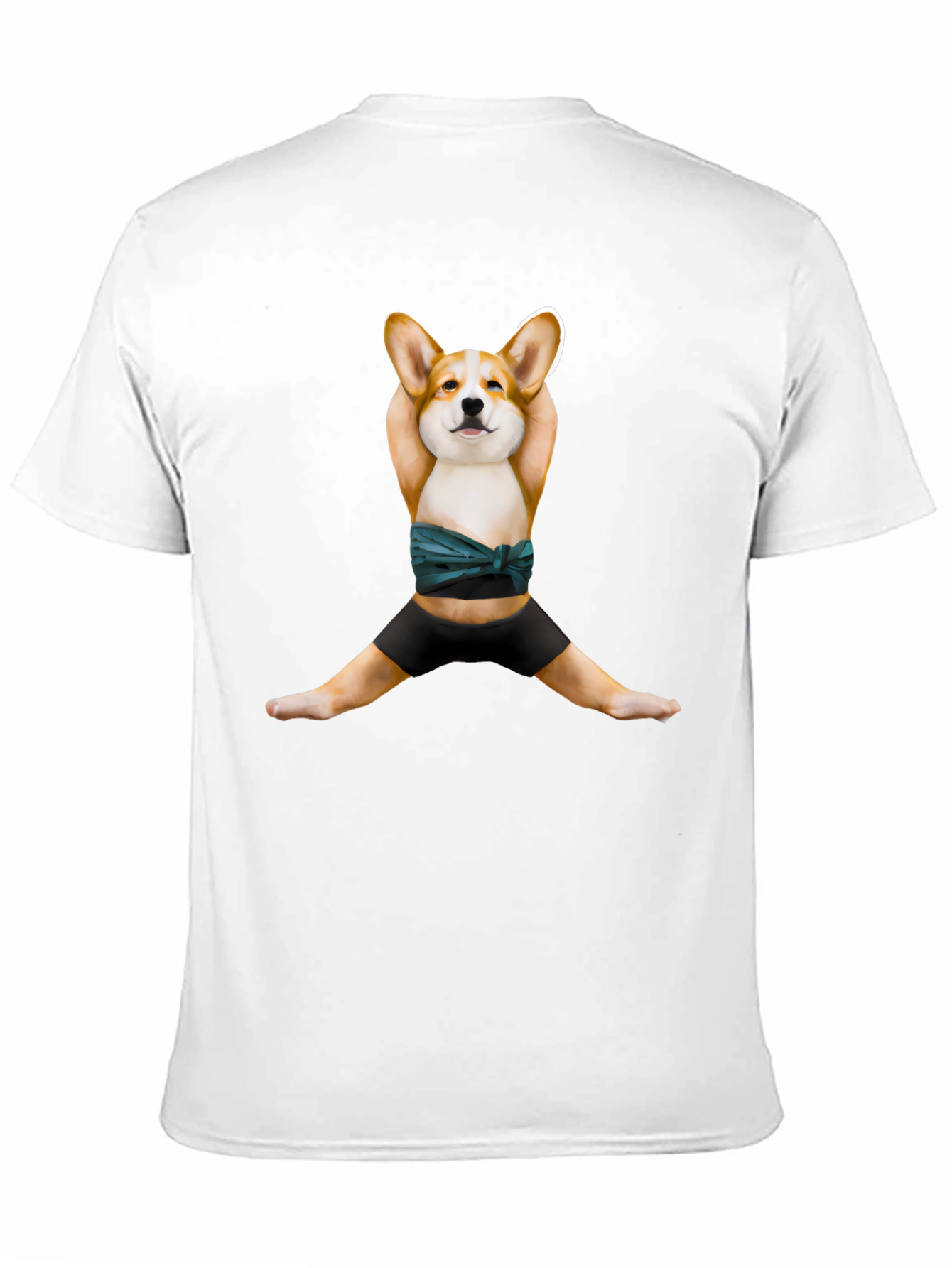 Yoga Corgi T-Shirt - Relaxed Fit