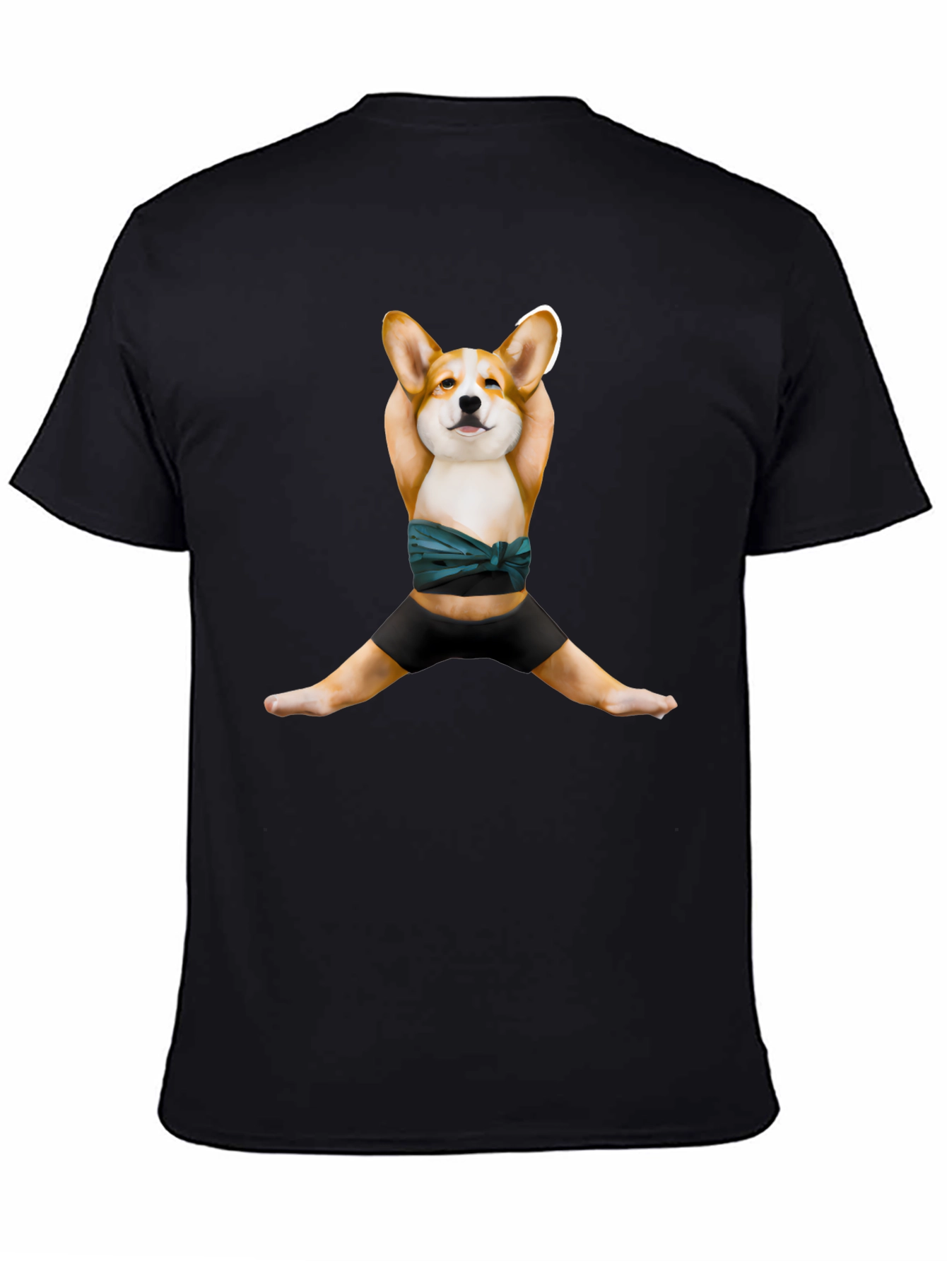 Yoga Corgi T-Shirt - Relaxed Fit