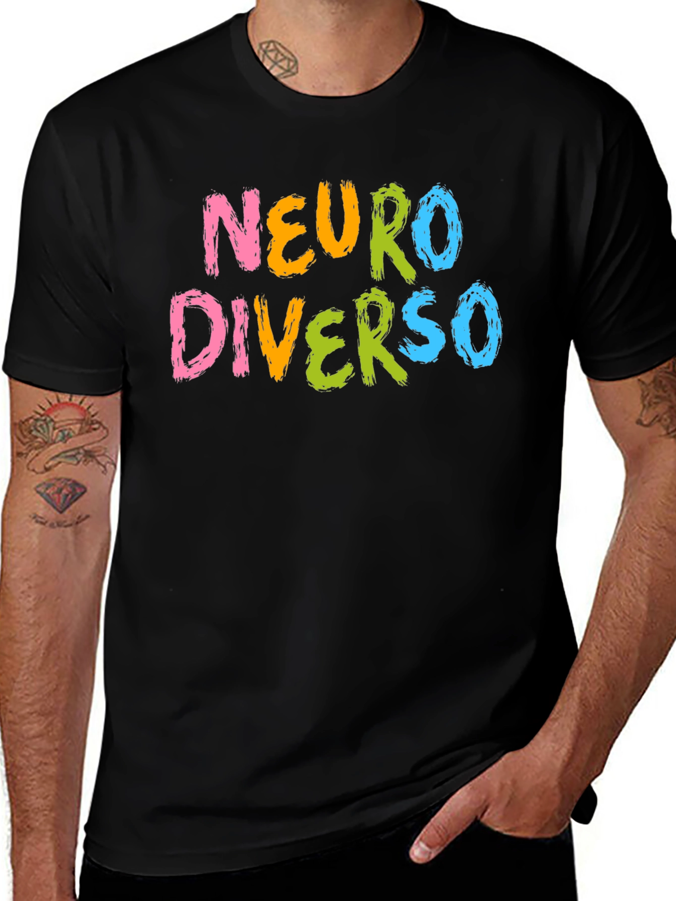 Neurodiverso Colorful T-Shirt