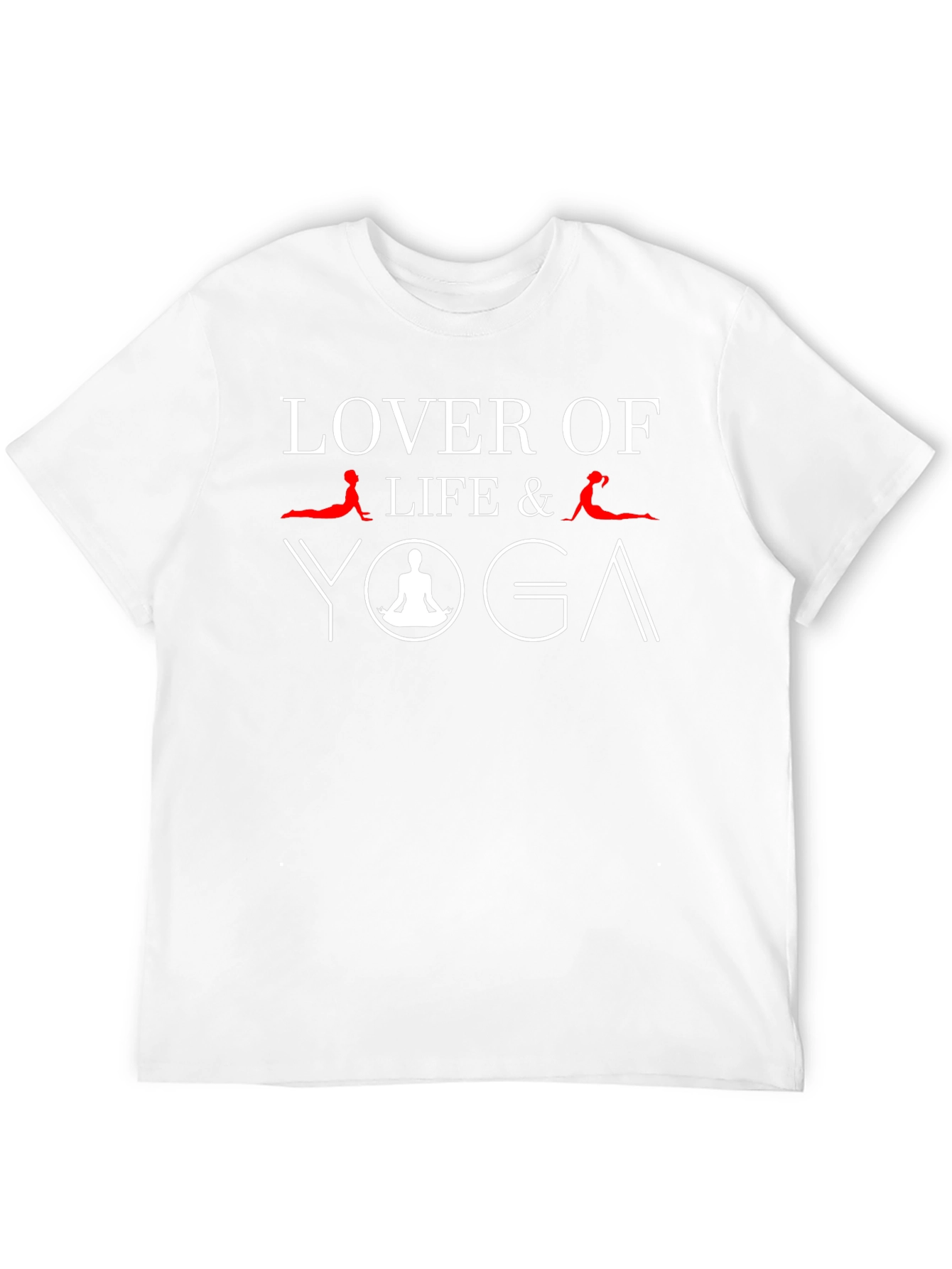 Lover of Life and Yoga Graphic T-Shirt