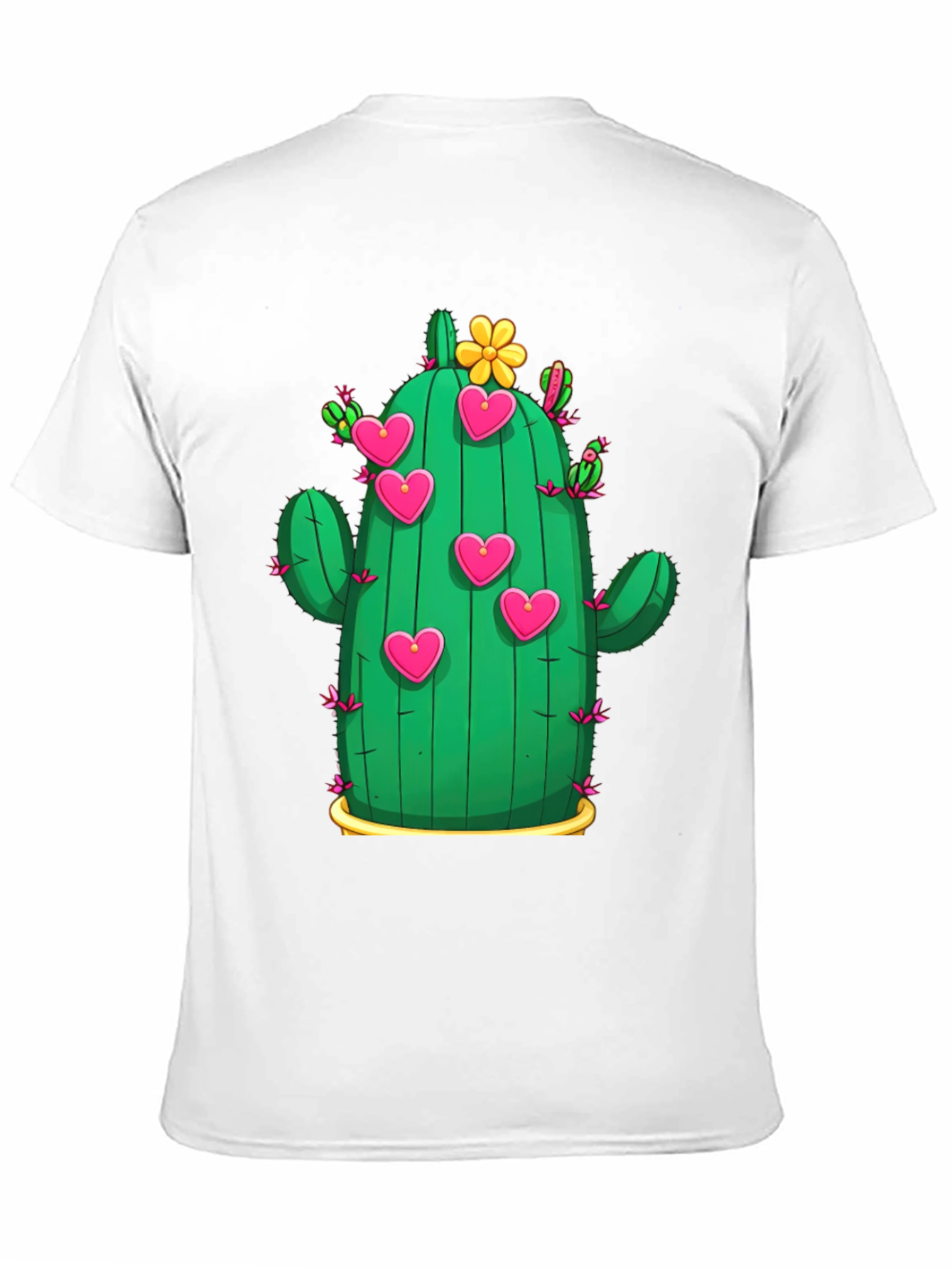 Cactus Heart T-Shirt - Trendy Graphic Tee