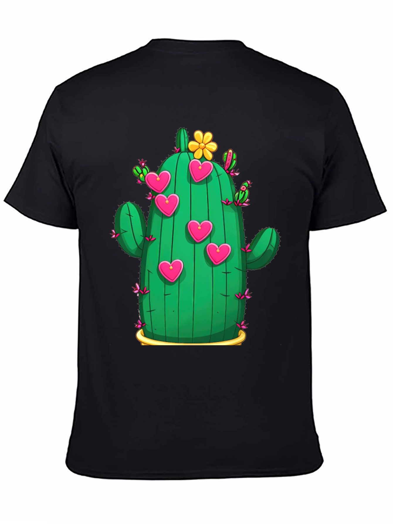 Cactus Heart T-Shirt - Trendy Graphic Tee